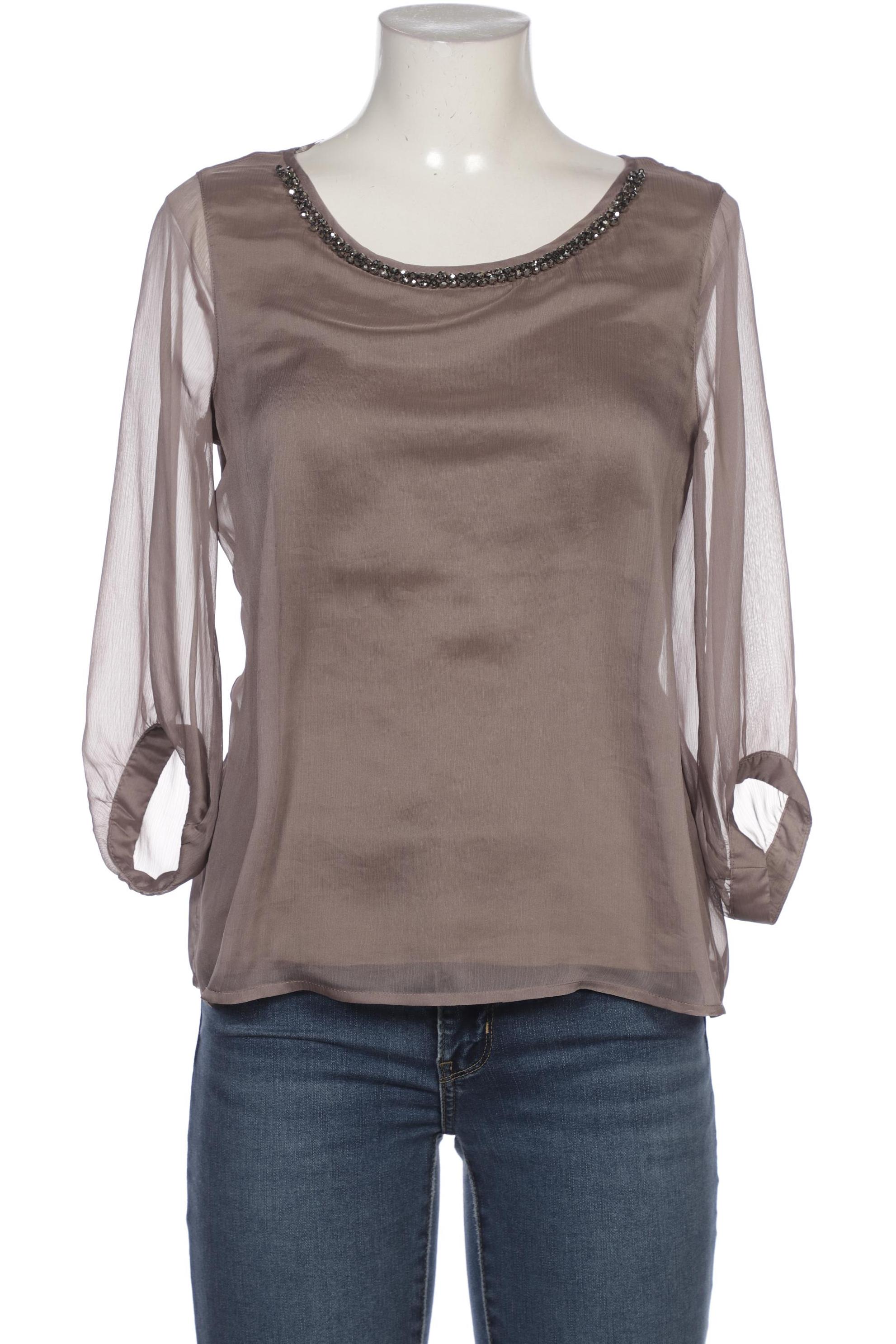 

Comma Damen Bluse, braun, Gr. 36