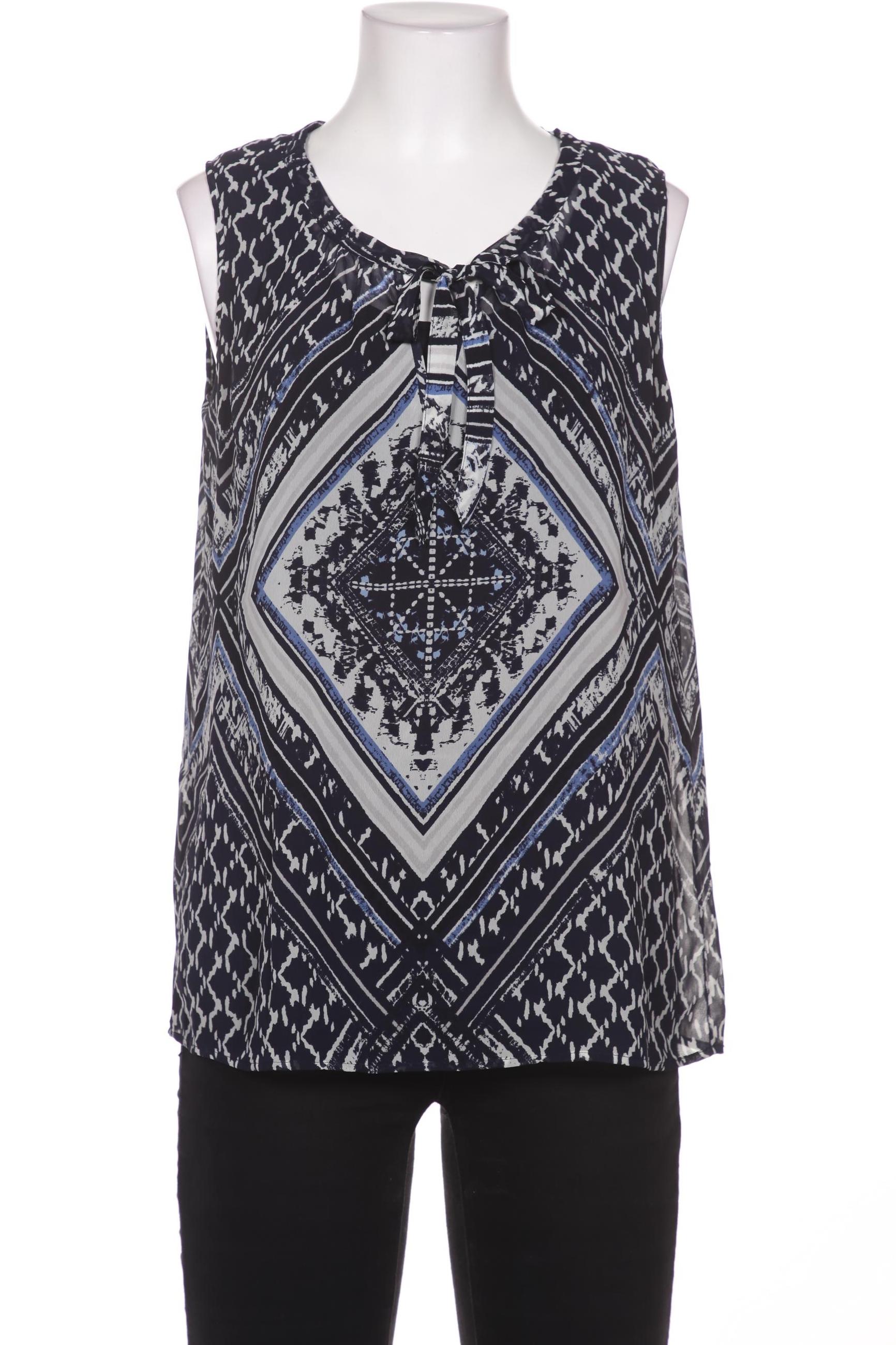 

Comma Damen Bluse, marineblau, Gr. 36