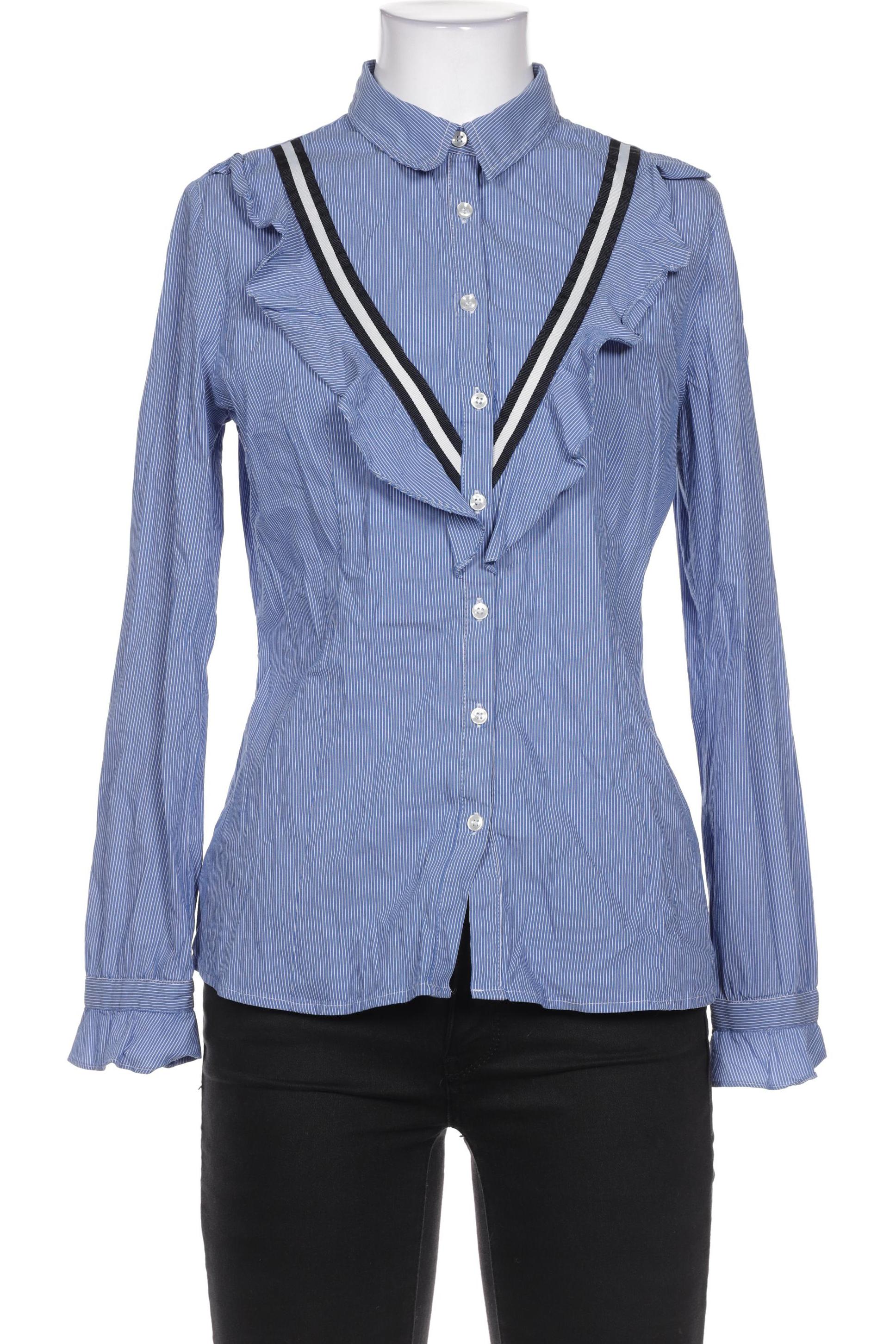 

Comma Damen Bluse, blau, Gr. 38