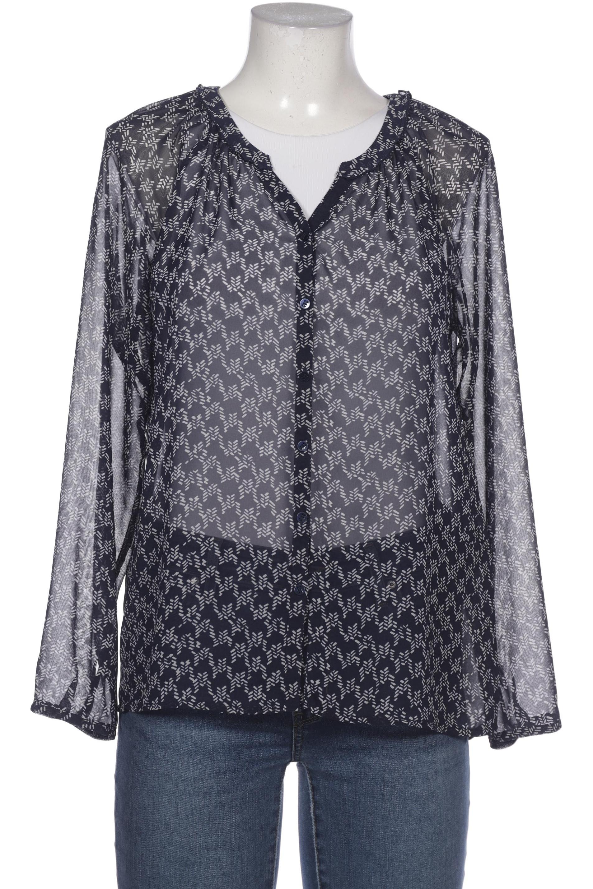 

Comma Damen Bluse, marineblau, Gr. 38