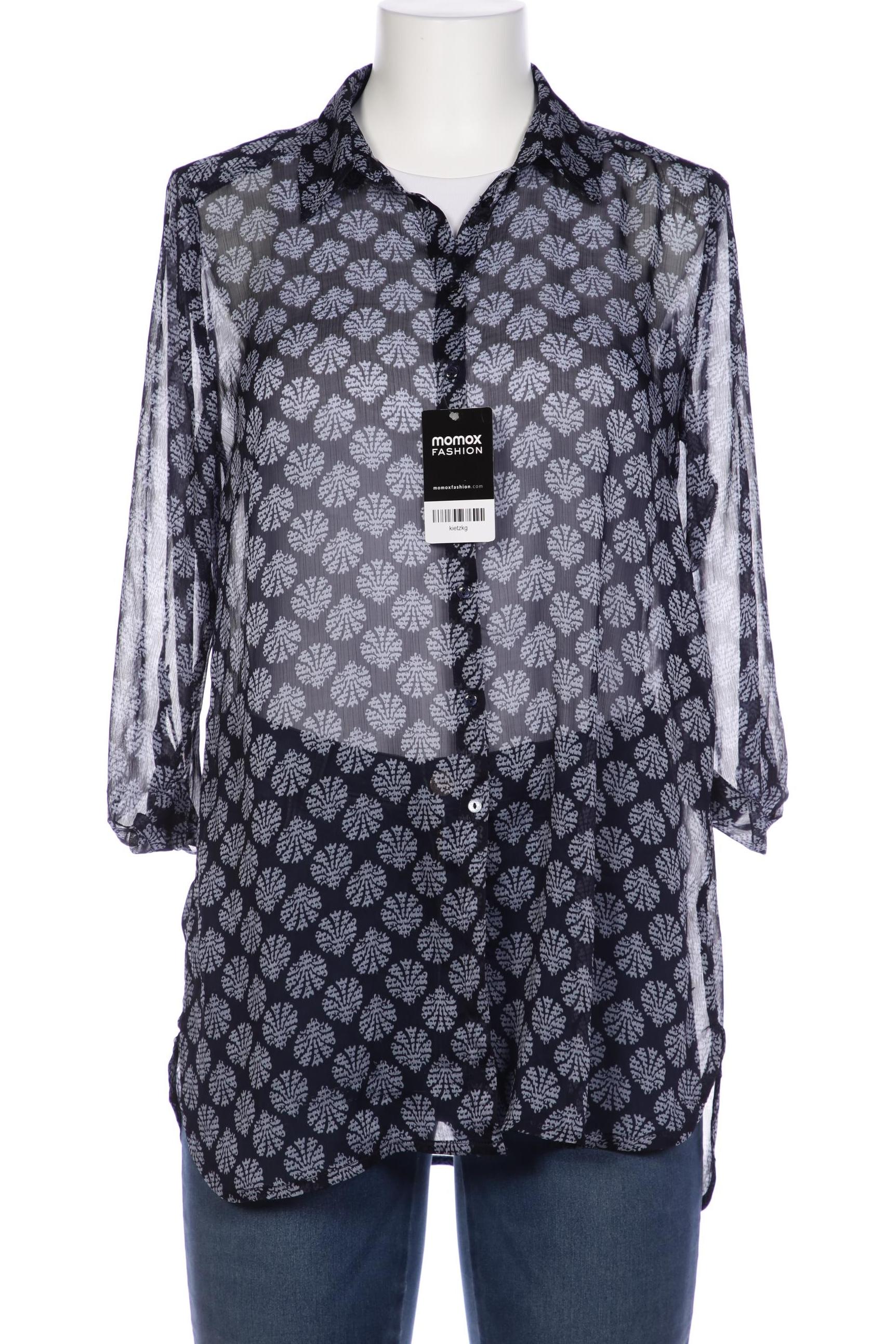 

Comma Damen Bluse, marineblau, Gr. 38