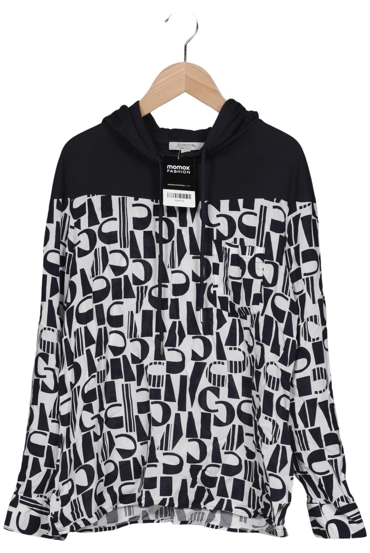 

Comma Damen Bluse, marineblau, Gr. 38