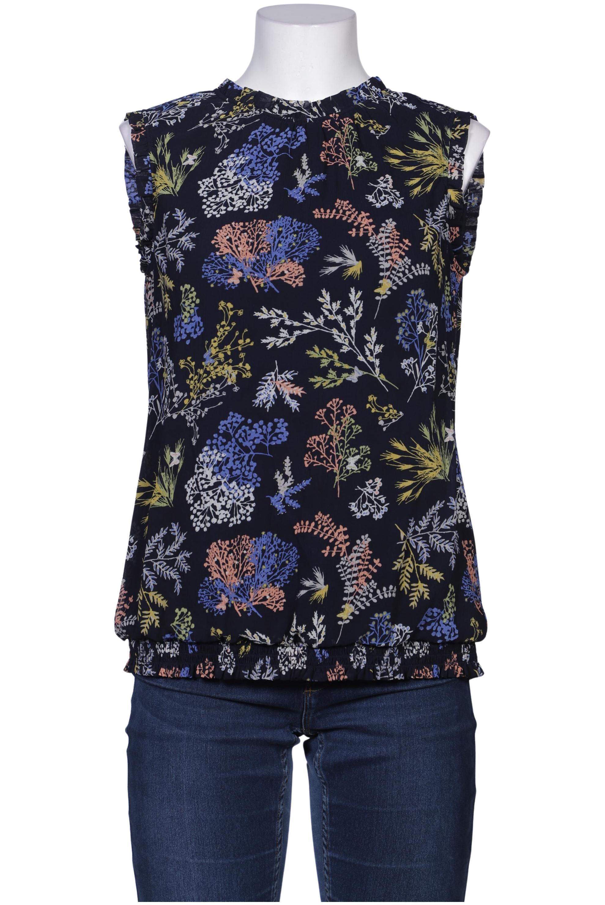 

Comma Damen Bluse, marineblau, Gr. 40