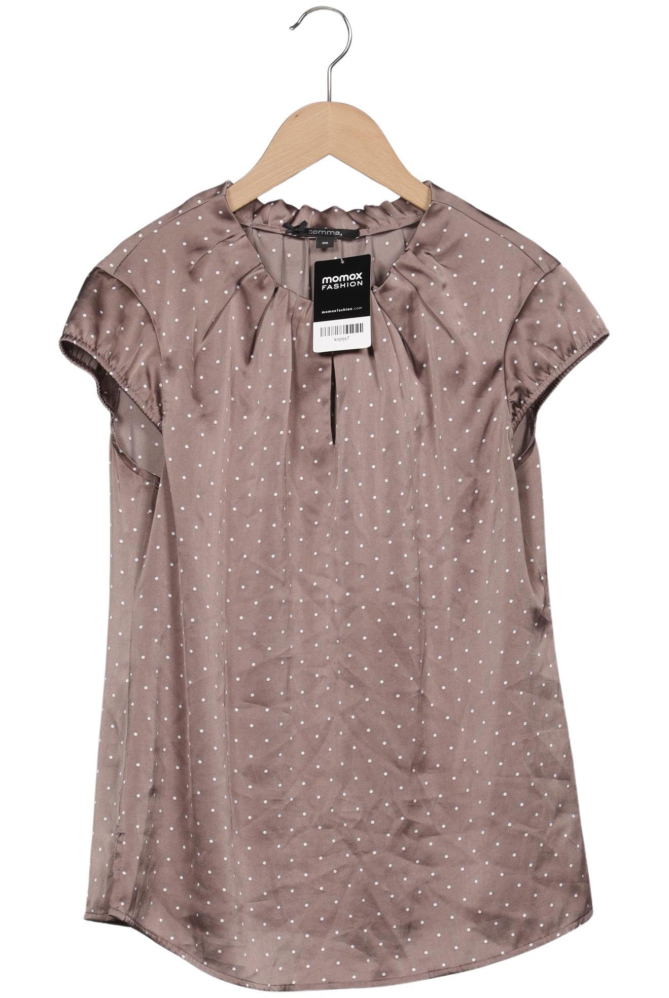 

Comma Damen Bluse, braun, Gr. 36