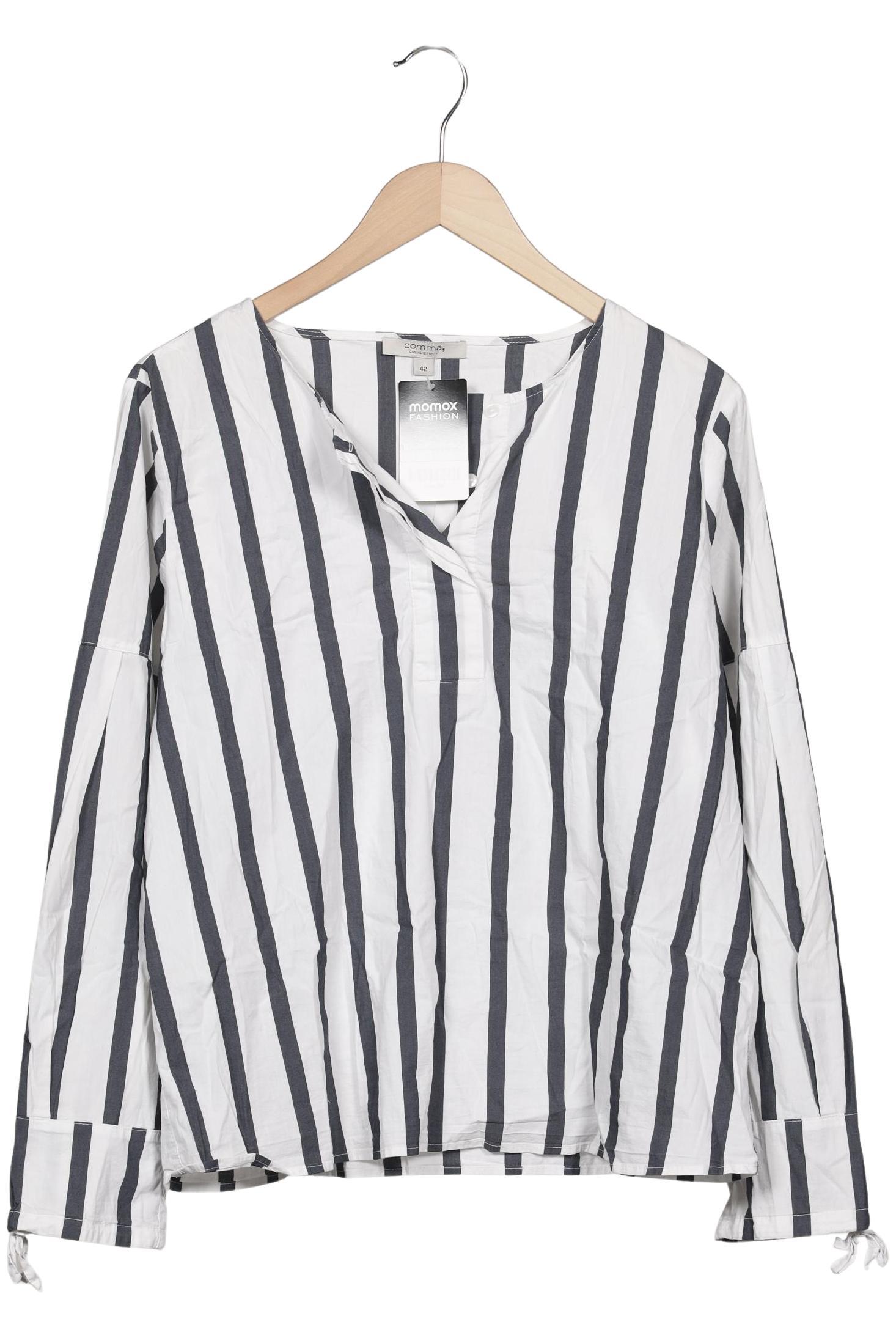 

Comma Damen Bluse, weiß, Gr. 42