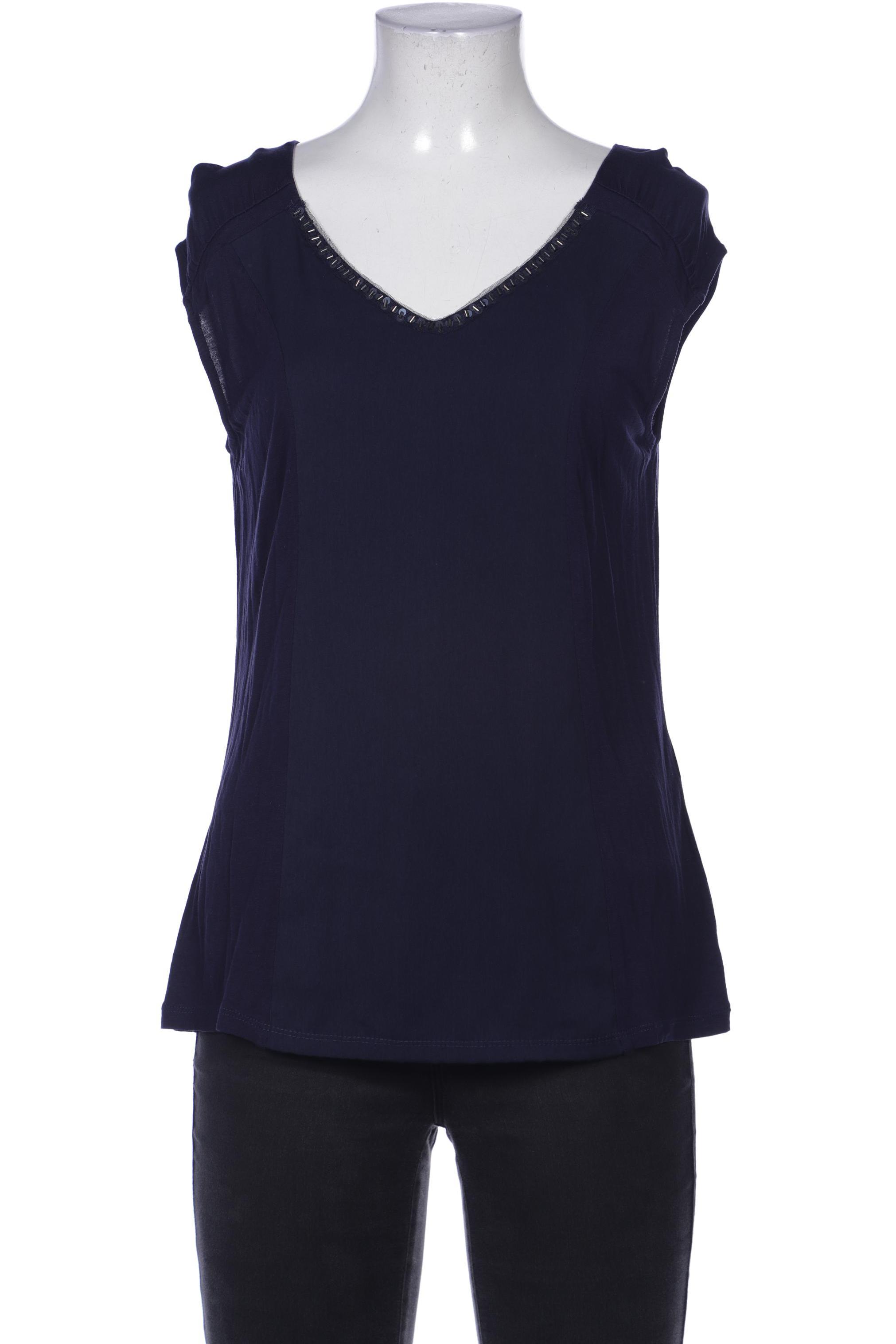 

Comma Damen Bluse, marineblau, Gr. 38