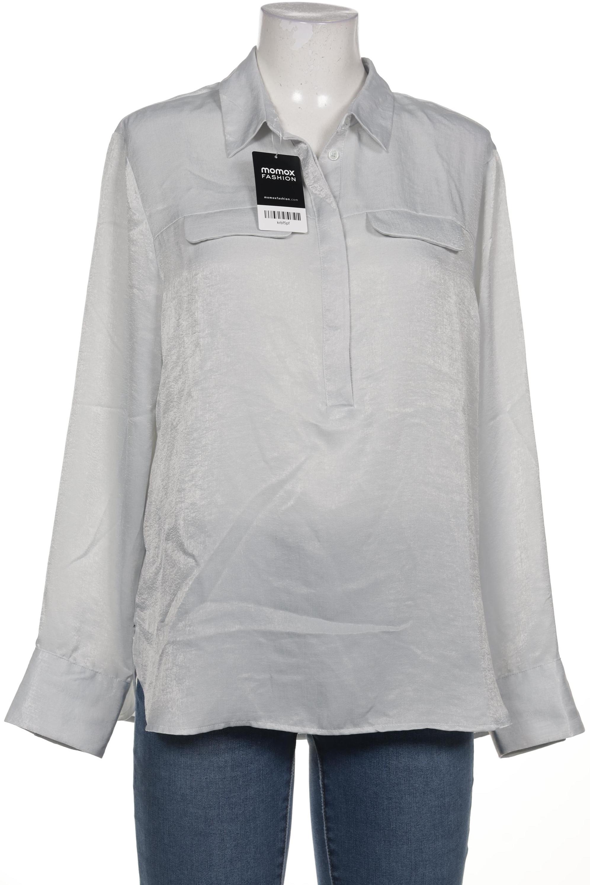 

Comma Damen Bluse, silber, Gr. 42