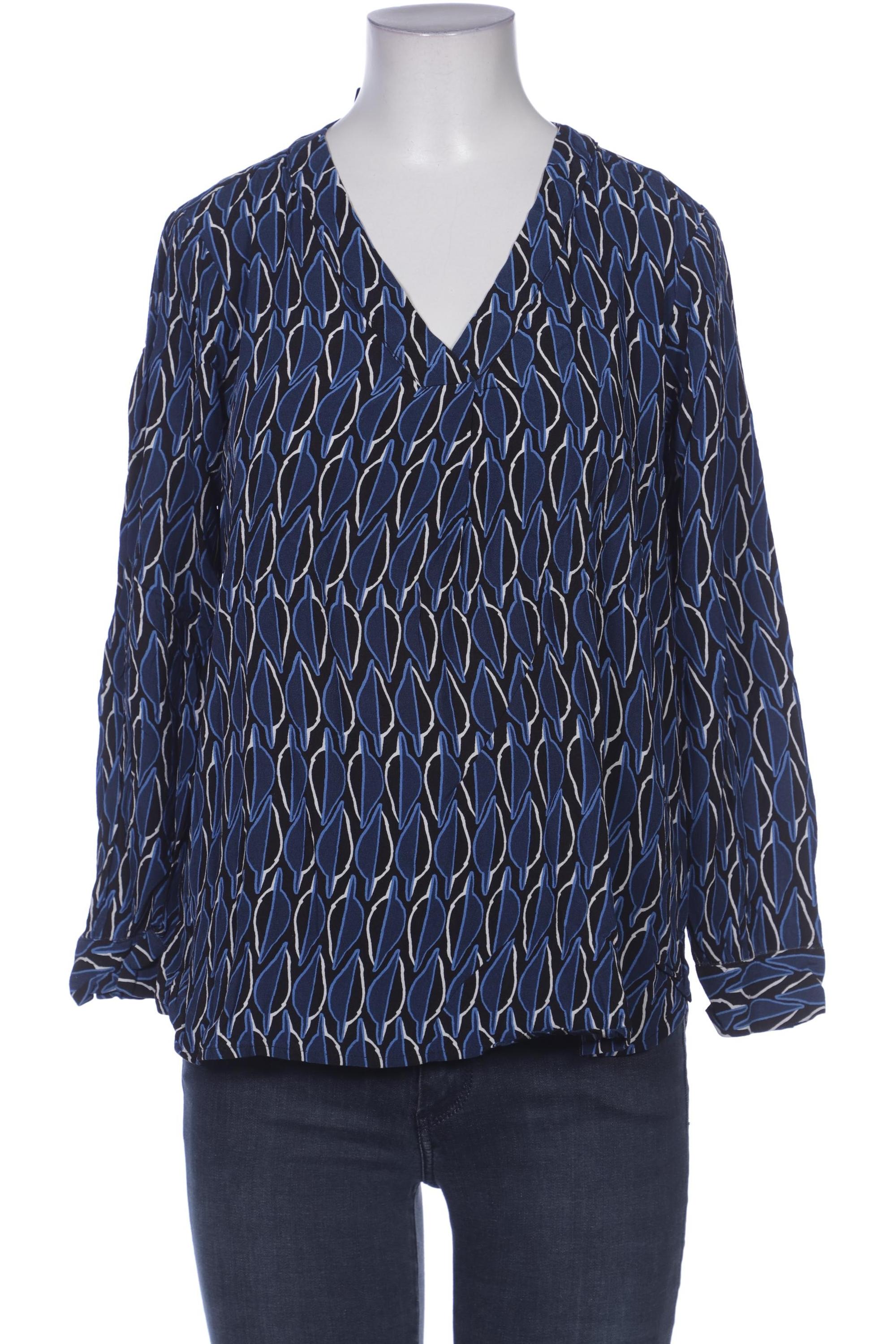 

Comma Damen Bluse, blau, Gr. 40