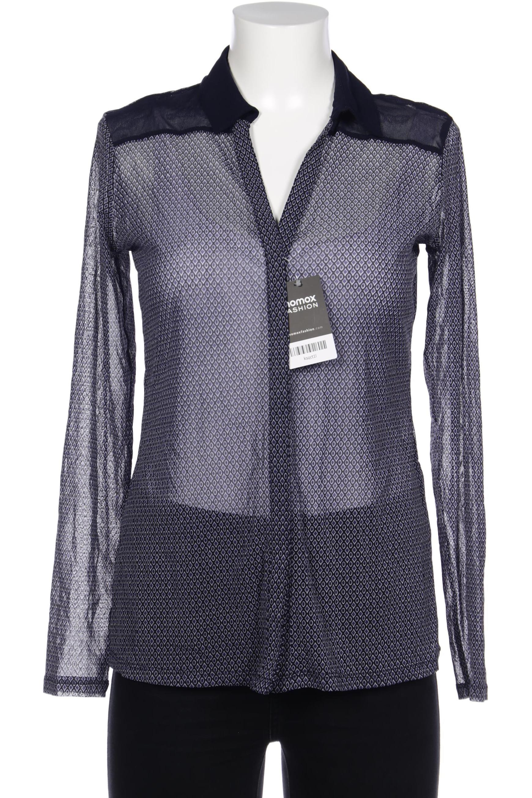 

Comma Damen Bluse, marineblau, Gr. 40