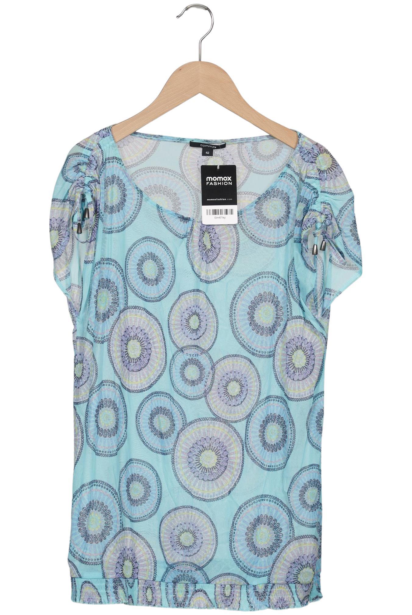 

Comma Damen Bluse, hellblau, Gr. 42