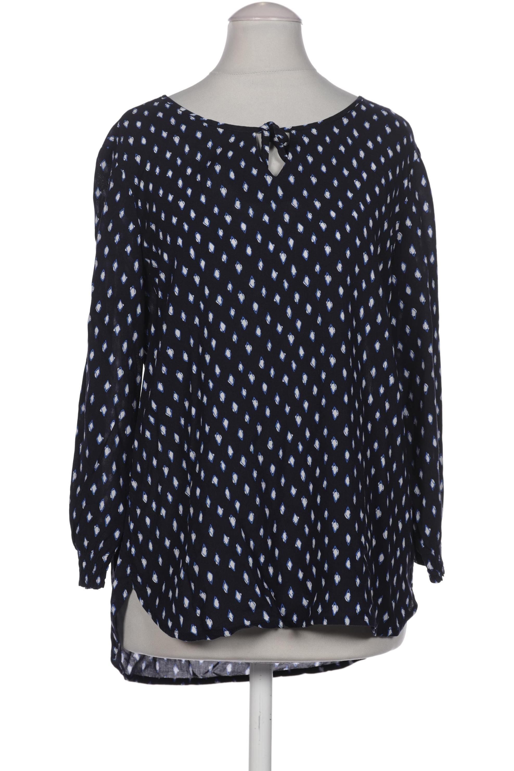 

Comma Damen Bluse, marineblau, Gr. 34