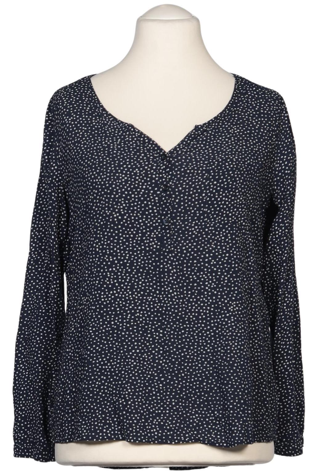 

Comma Damen Bluse, marineblau, Gr. 38