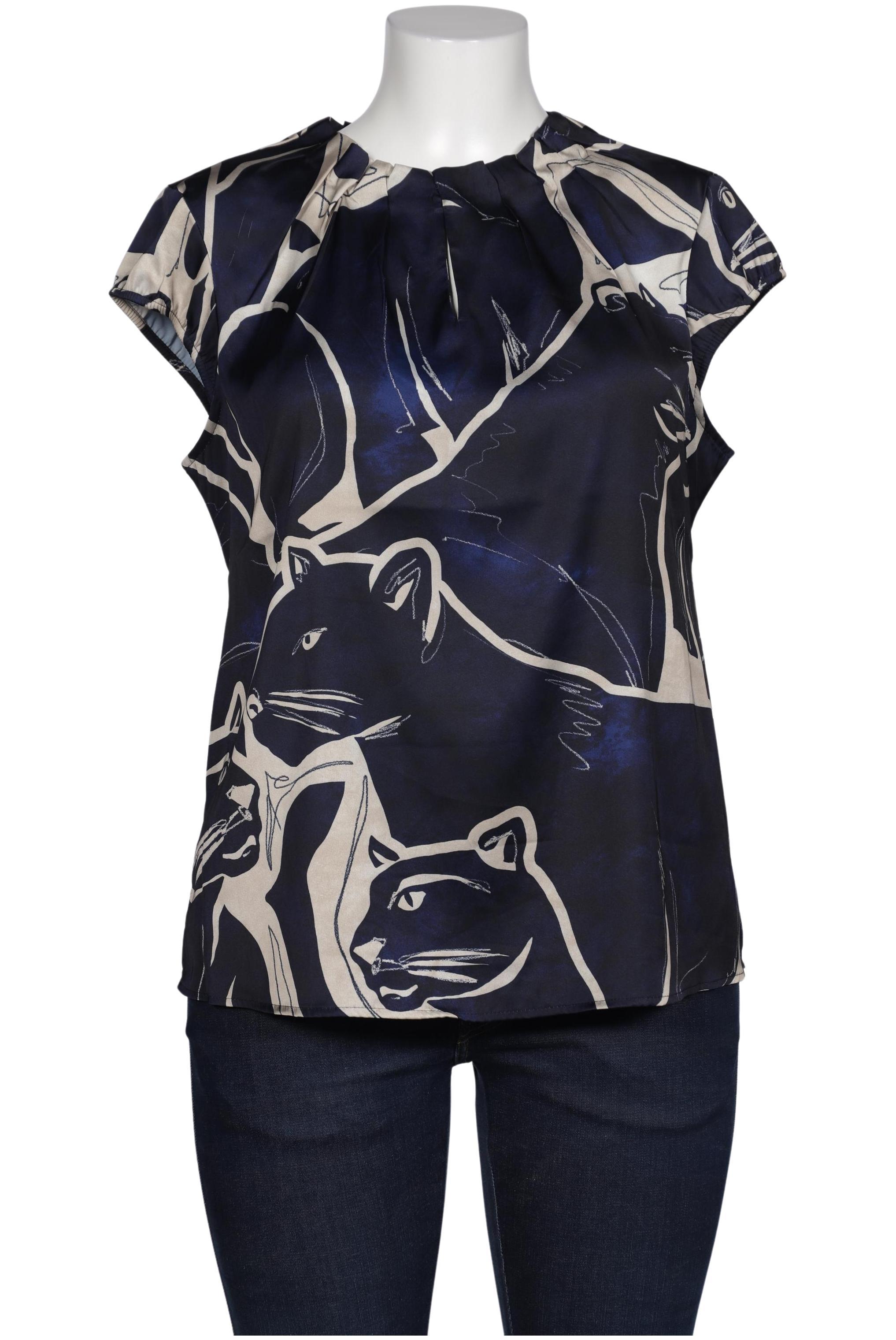 

Comma Damen Bluse, marineblau, Gr. 42