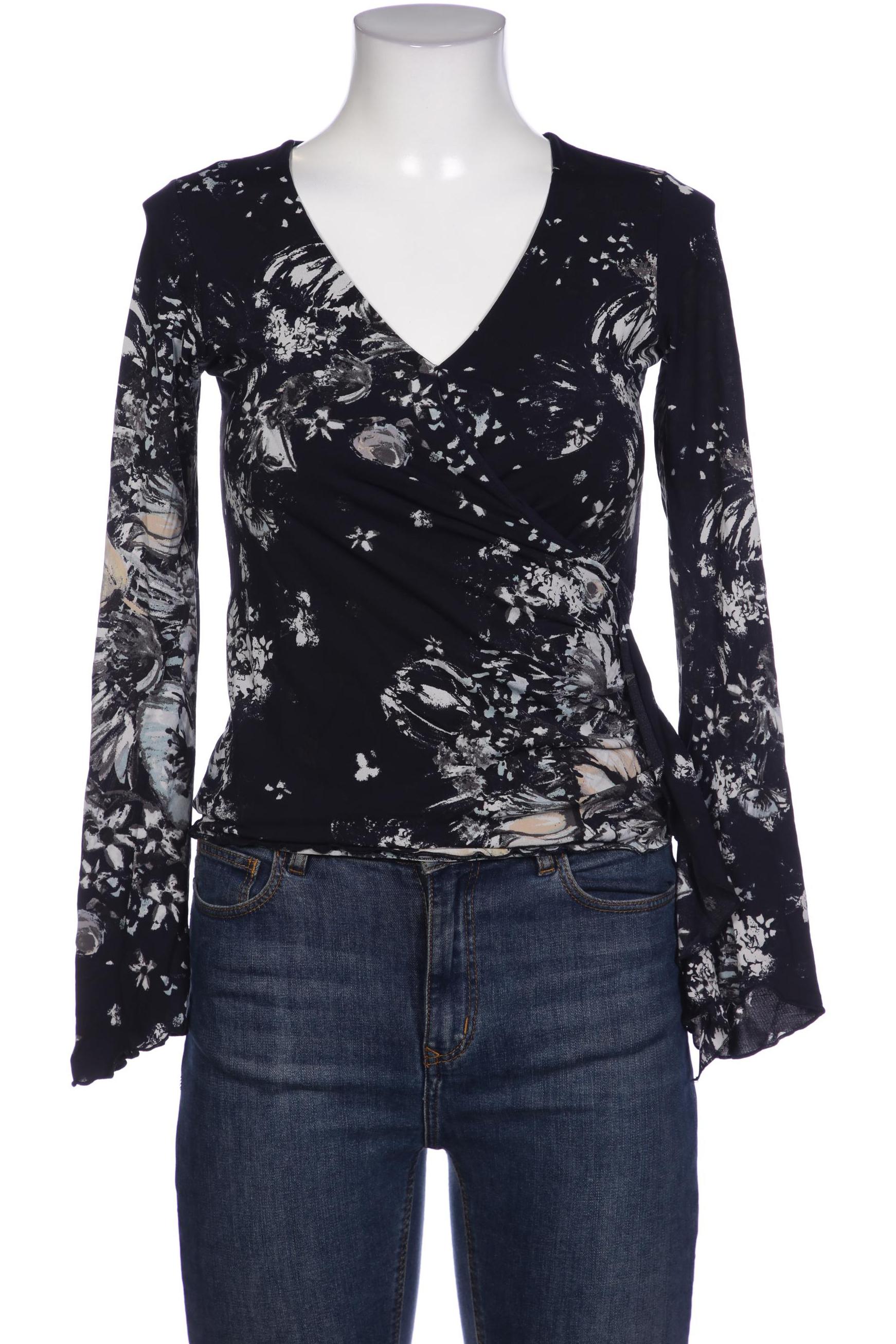 

Comma Damen Bluse, marineblau