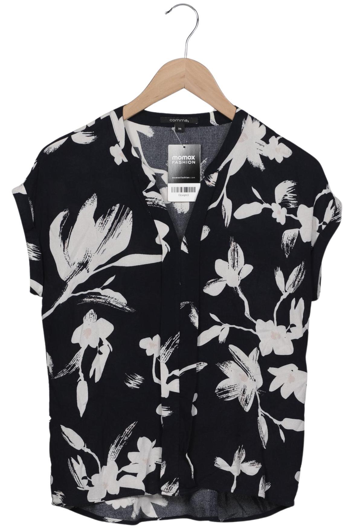 

Comma Damen Bluse, marineblau, Gr. 36