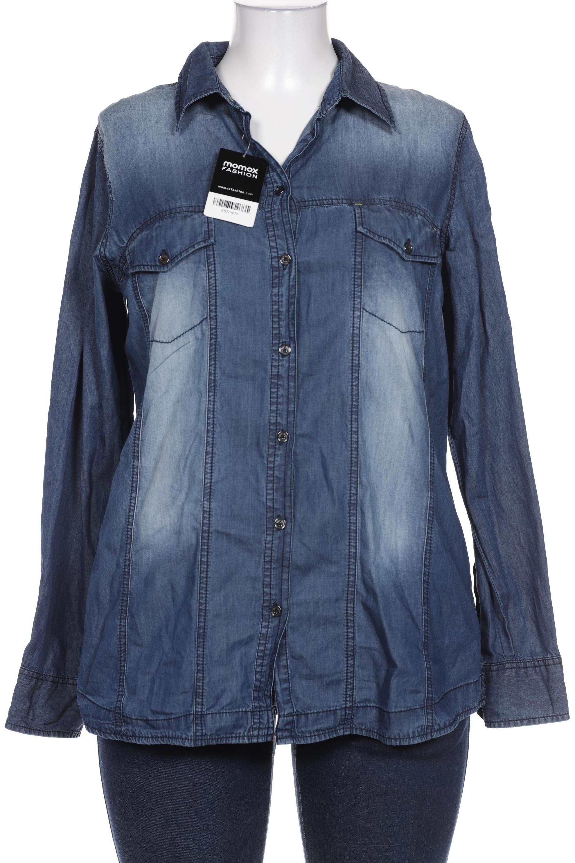 

Comma Damen Bluse, marineblau, Gr. 42