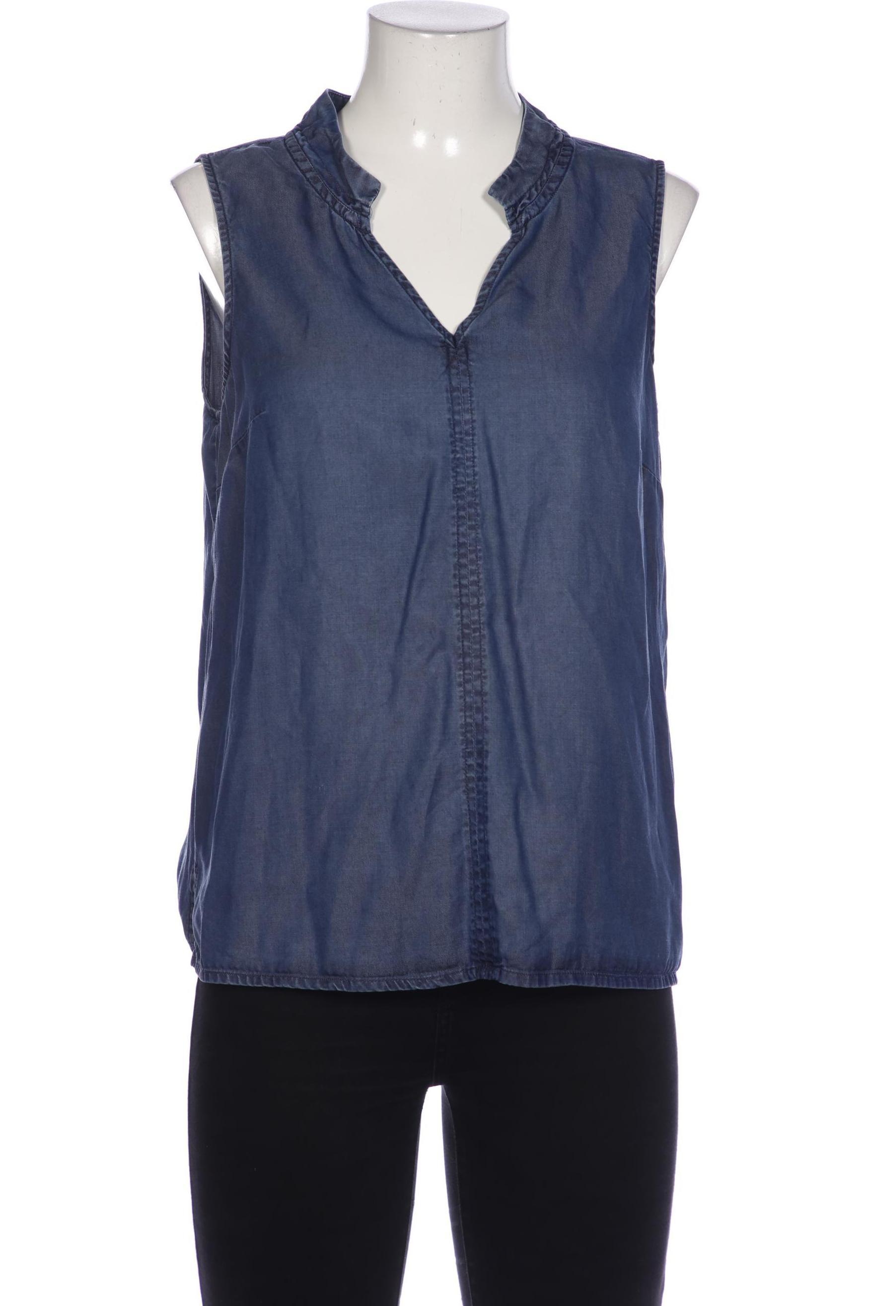 

Comma Damen Bluse, marineblau, Gr. 40