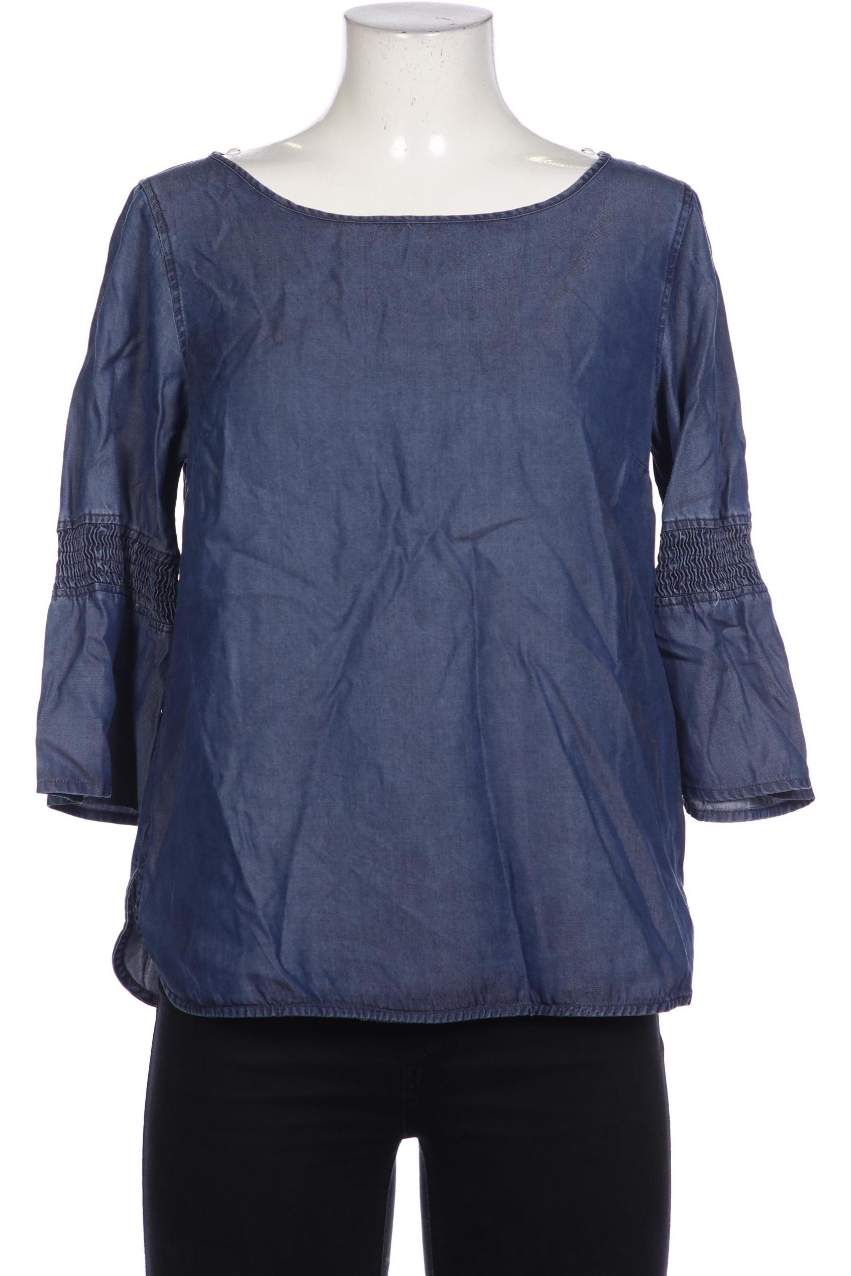 

Comma Damen Bluse, blau, Gr. 40