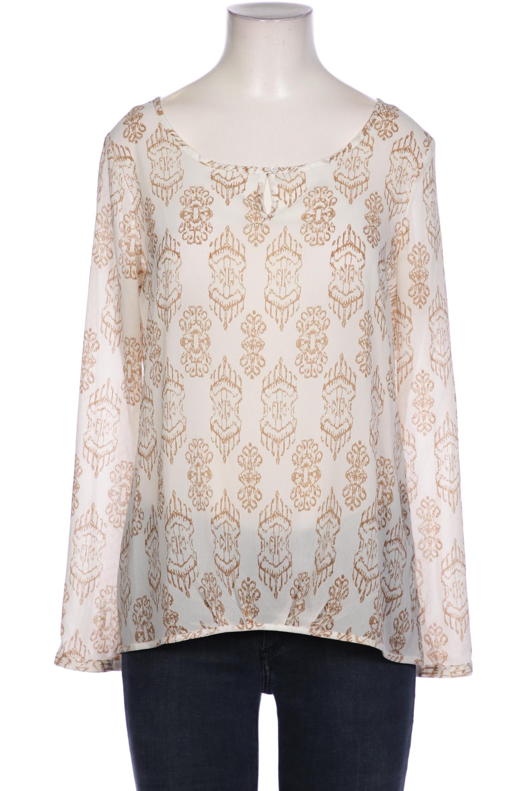 

Comma Damen Bluse, beige, Gr. 36