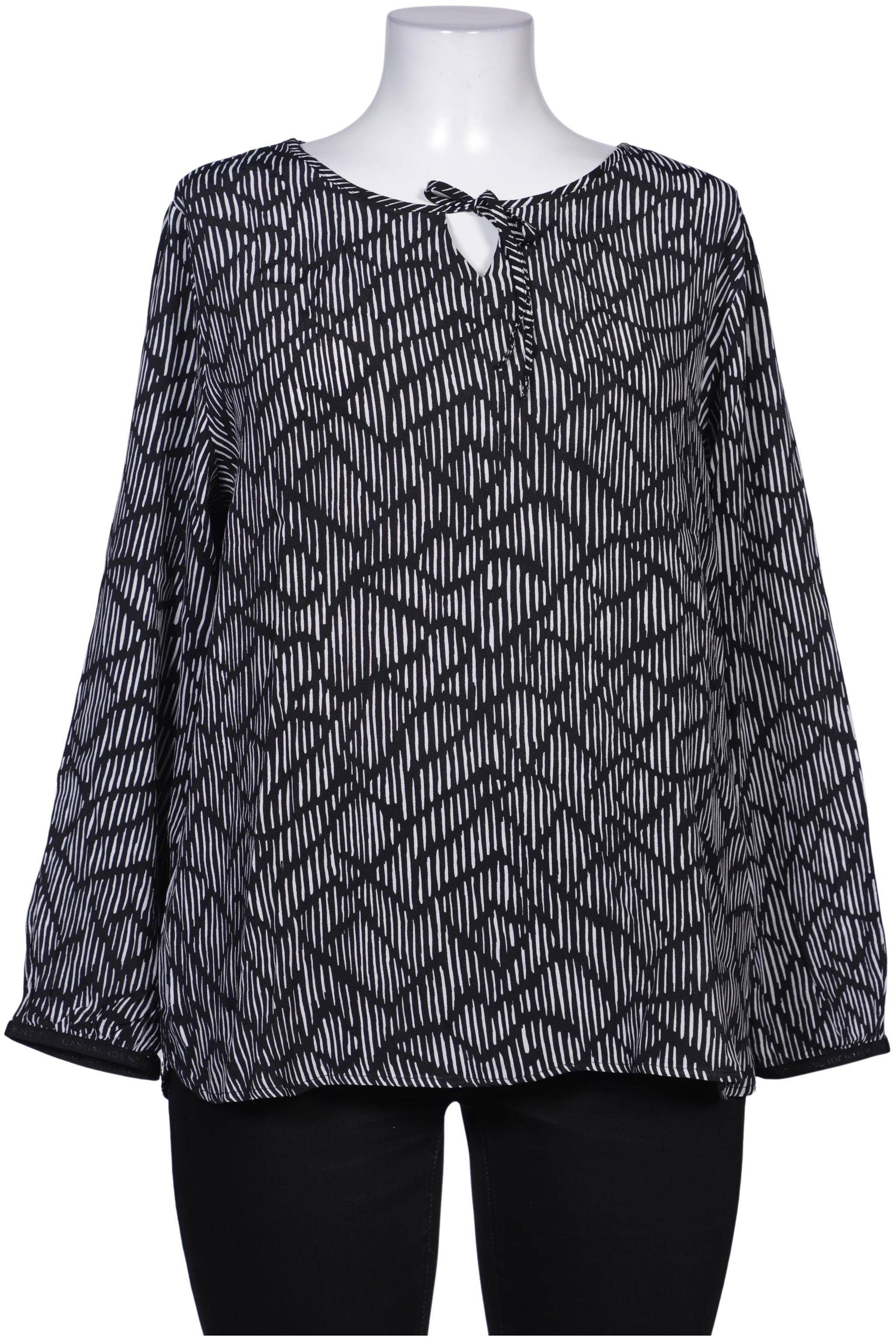 

Comma Damen Bluse, schwarz, Gr. 48