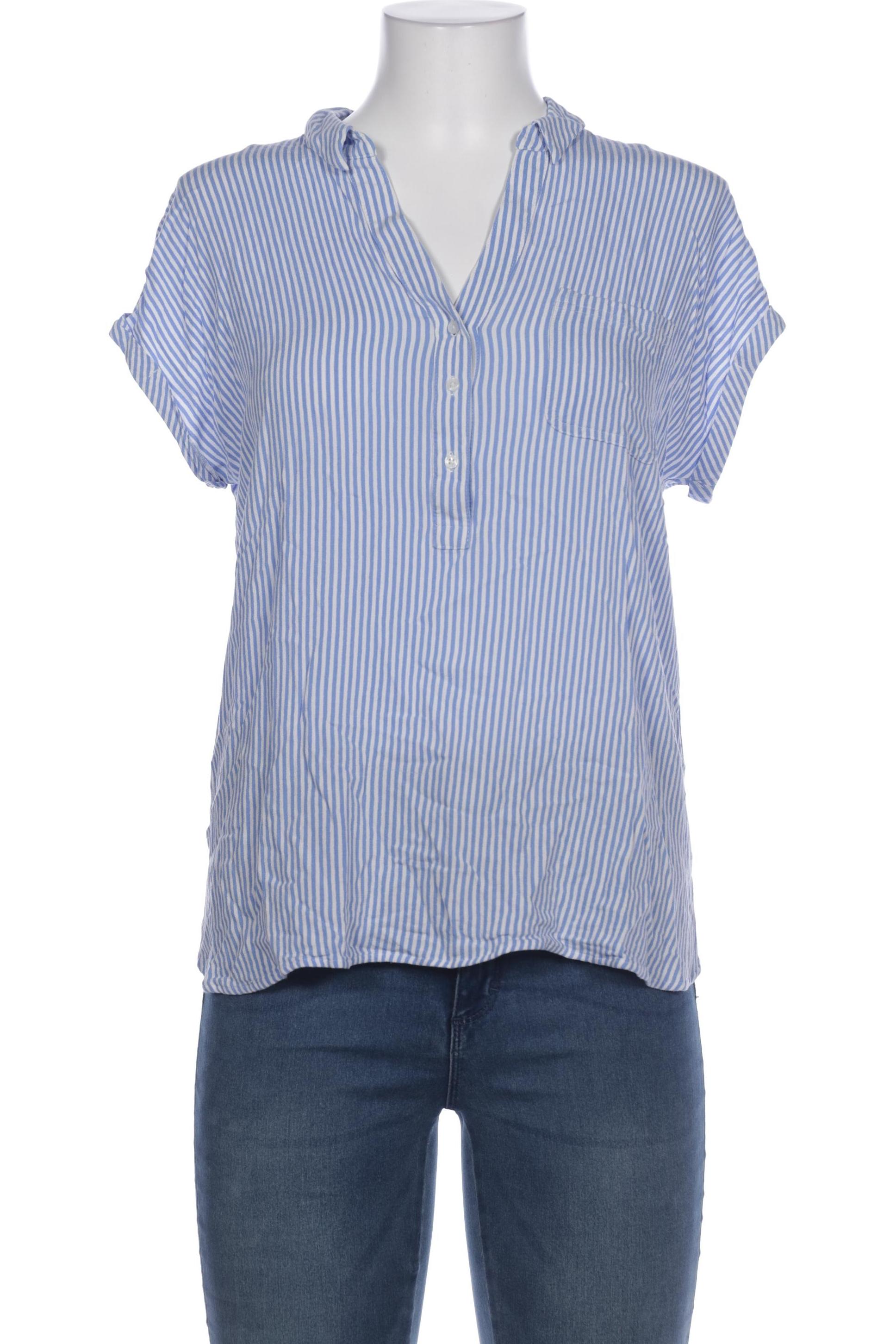 

Comma Damen Bluse, blau, Gr. 40