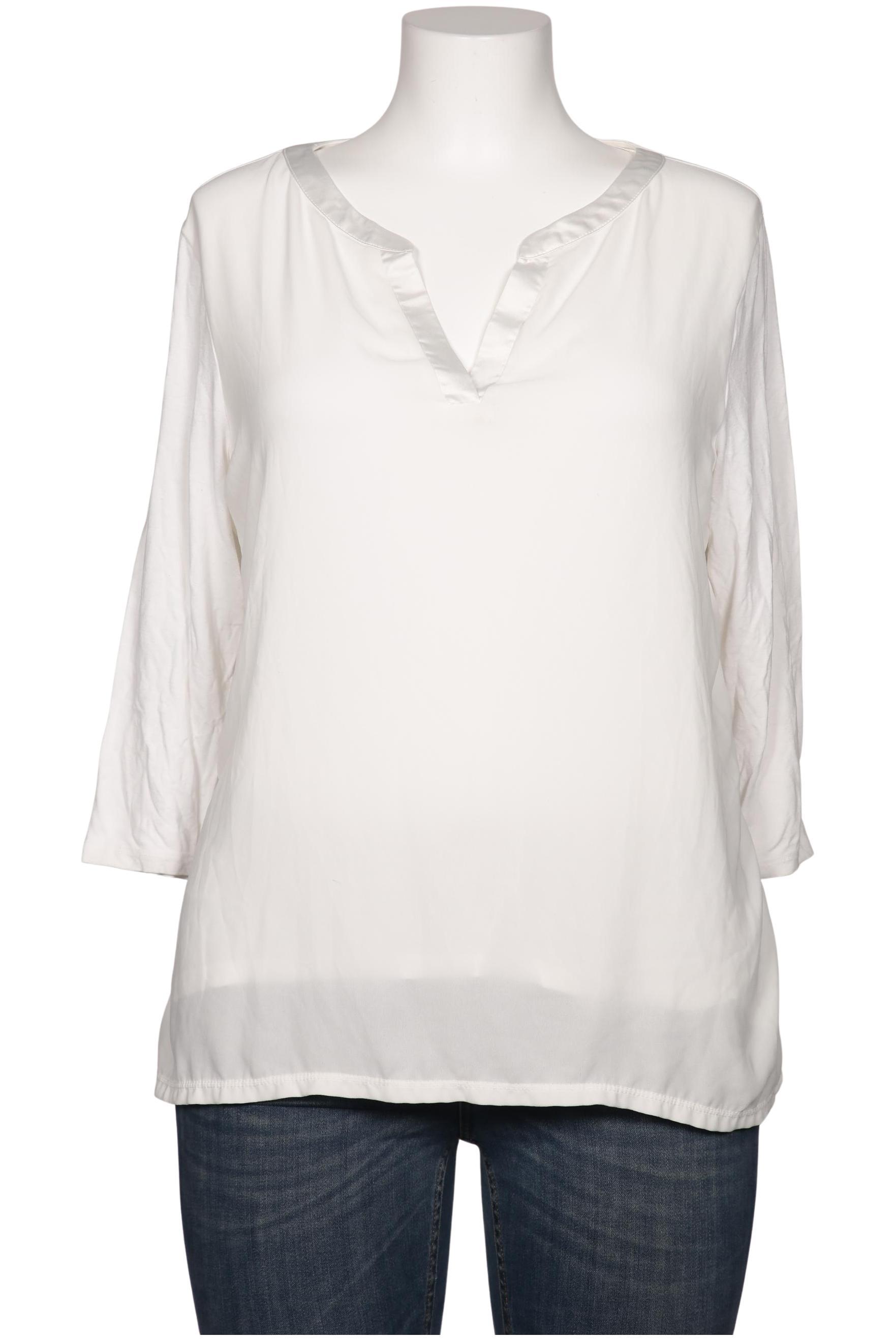 

Comma Damen Bluse, weiß, Gr. 44