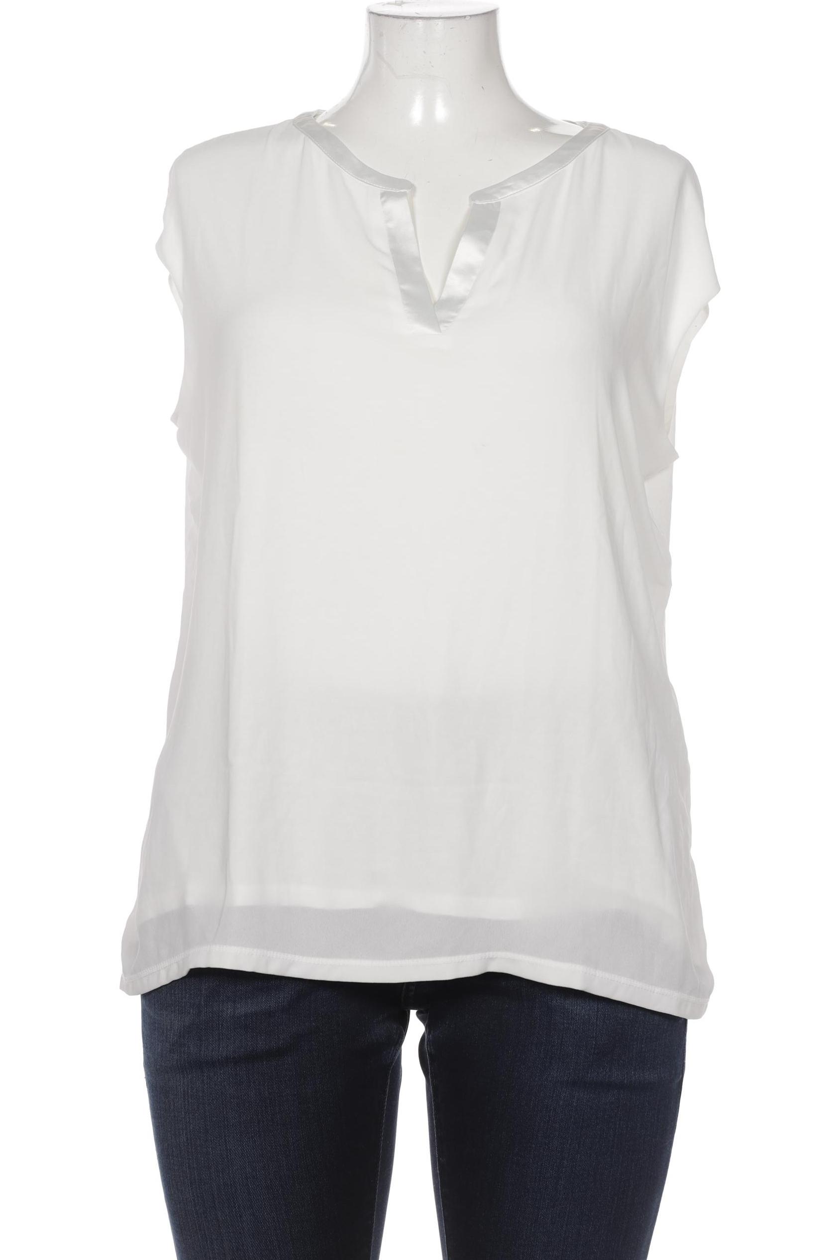 

Comma Damen Bluse, weiß, Gr. 44
