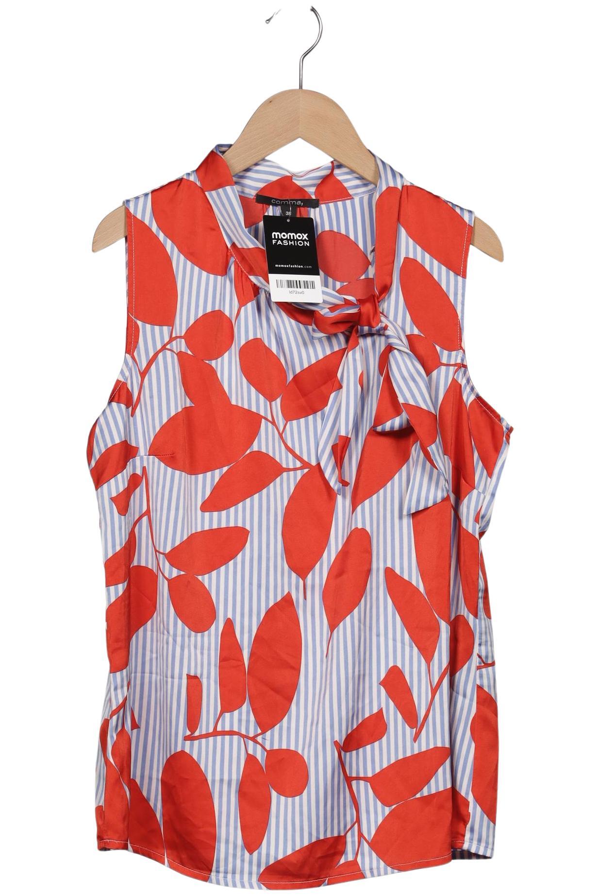 

Comma Damen Bluse, blau, Gr. 38