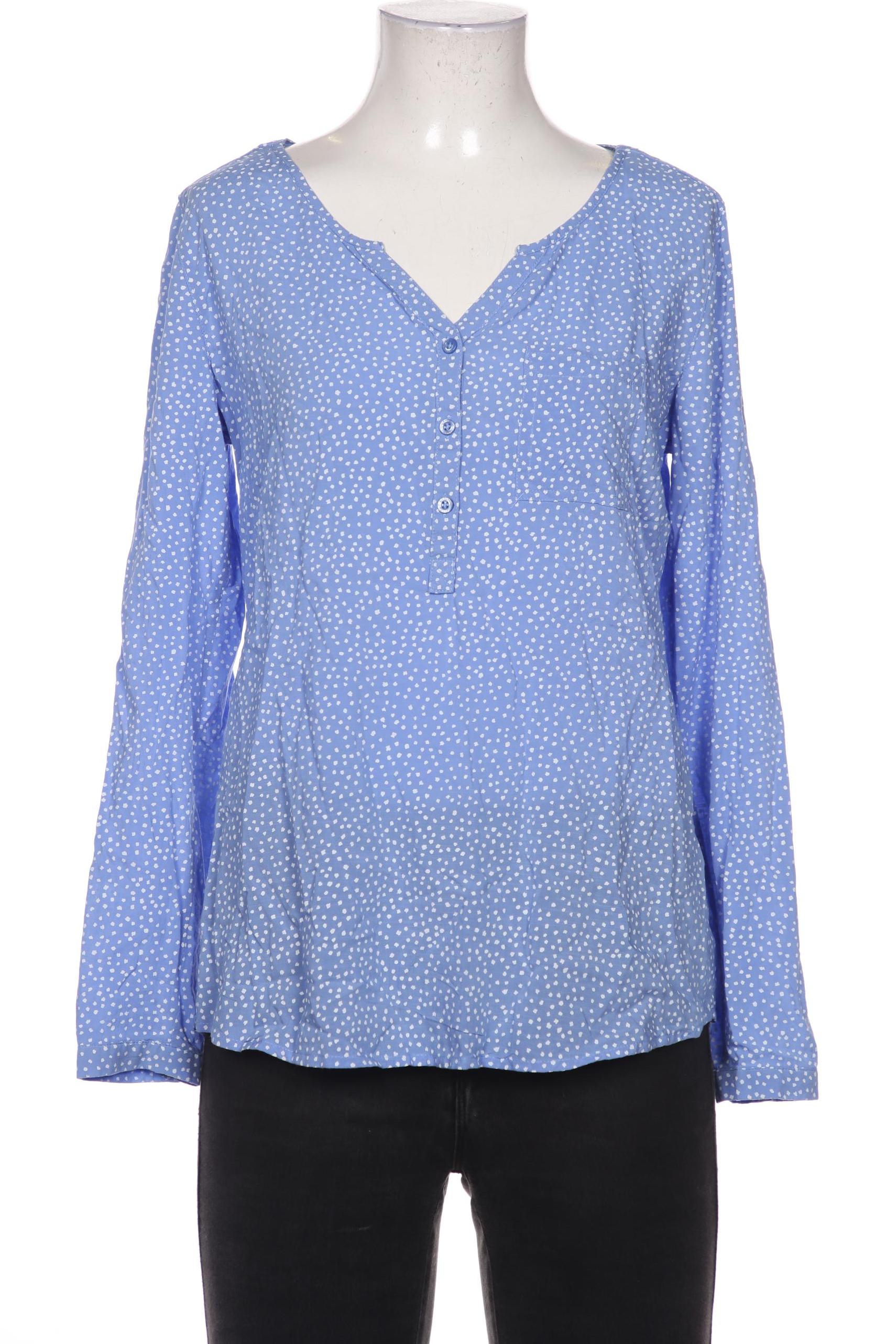 

Comma Damen Bluse, blau, Gr. 34