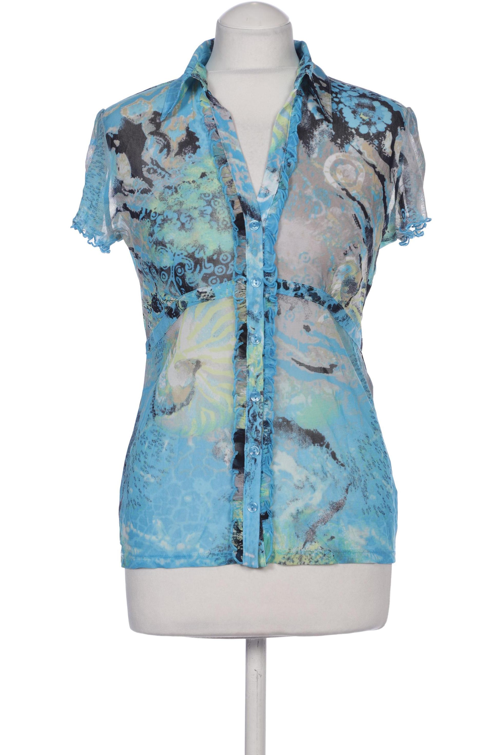 

Comma Damen Bluse, blau, Gr. 38