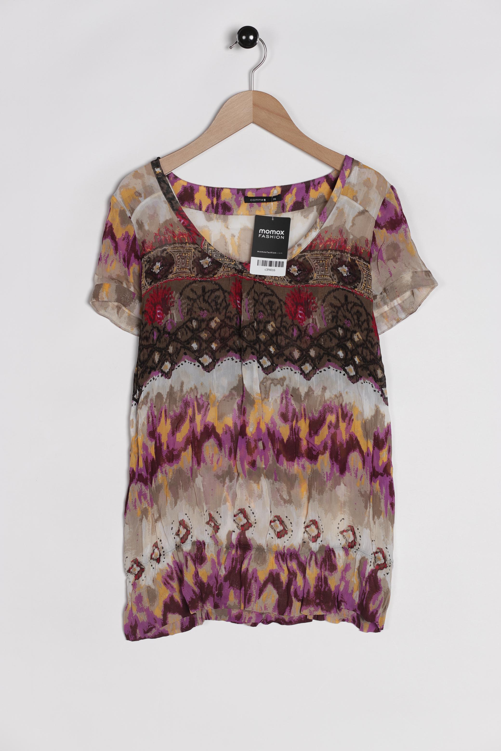 

Comma Damen Bluse, braun, Gr. 36