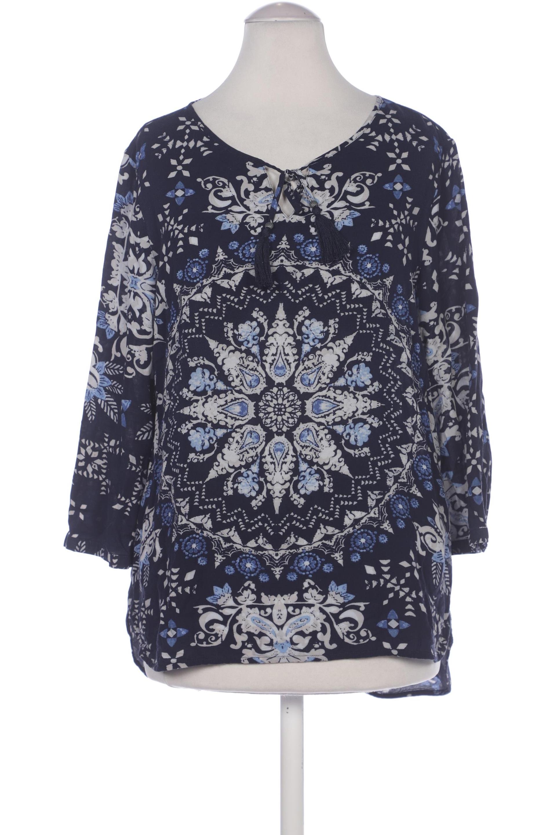 

Comma Damen Bluse, marineblau, Gr. 34