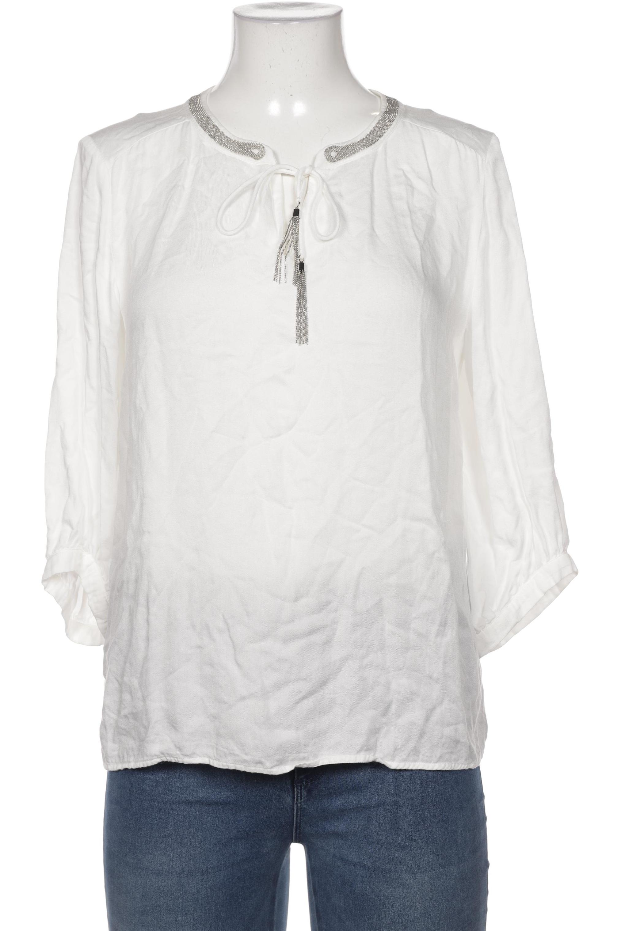 

Comma Damen Bluse, weiß, Gr. 38