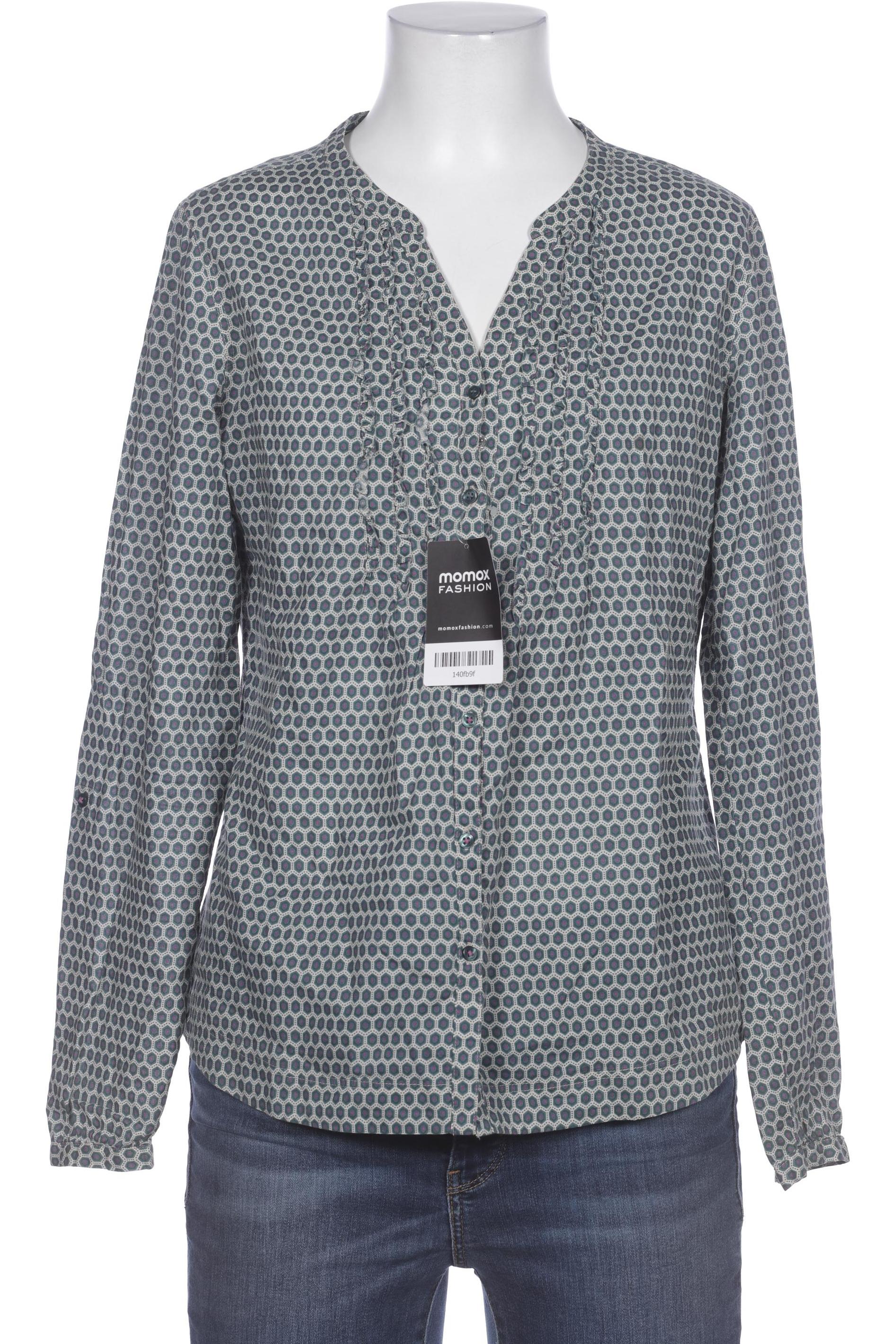 

Comma Damen Bluse, türkis, Gr. 34