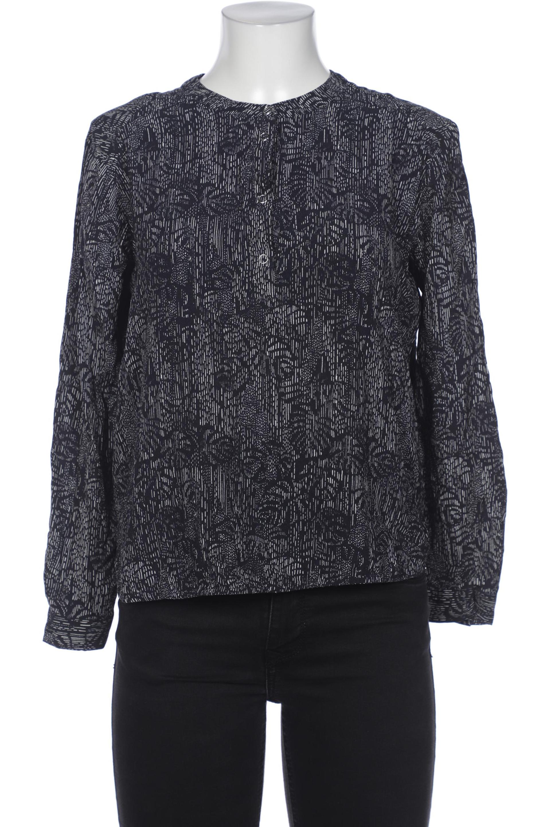 

Comma Damen Bluse, marineblau, Gr. 40