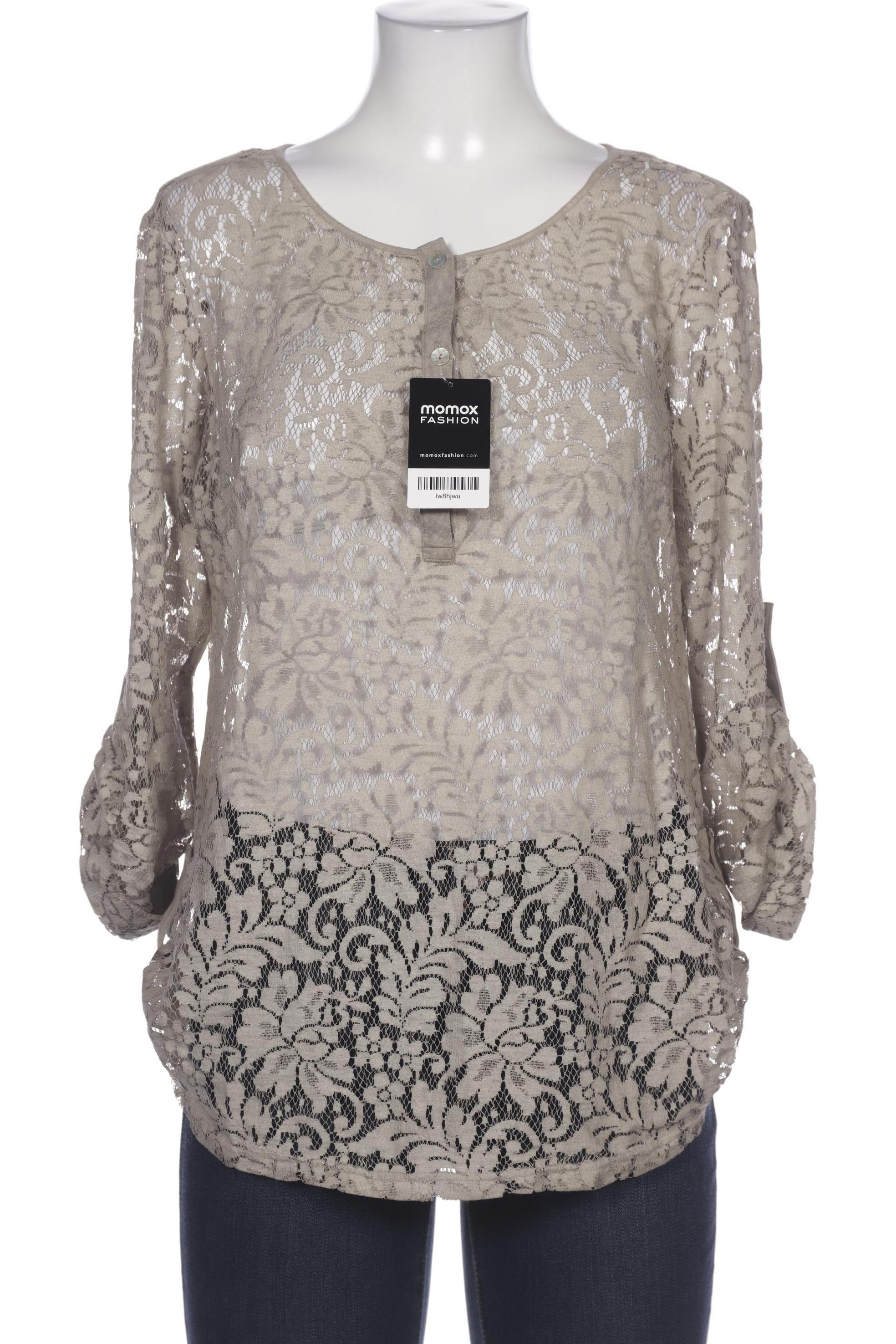 

Comma Damen Bluse, beige, Gr. 36