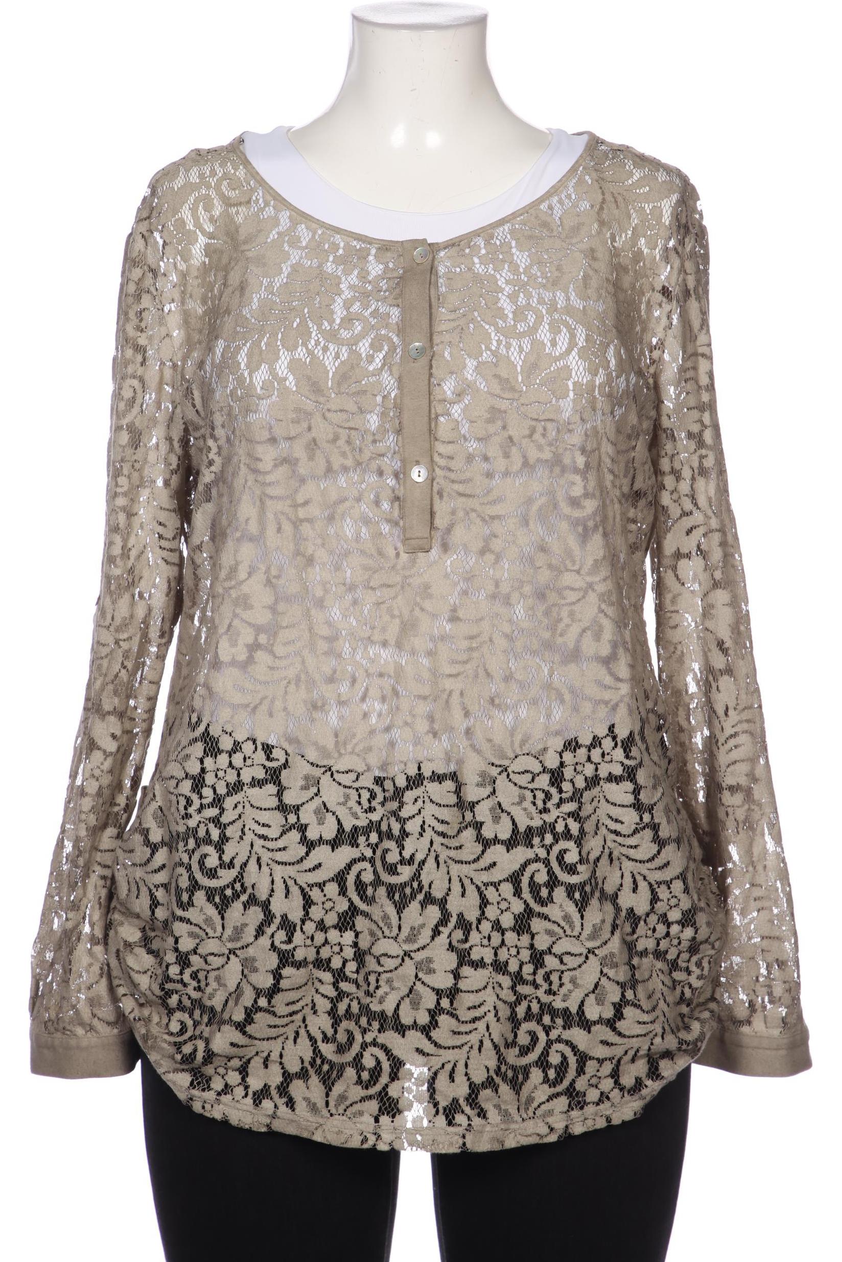 

Comma Damen Bluse, beige, Gr. 42