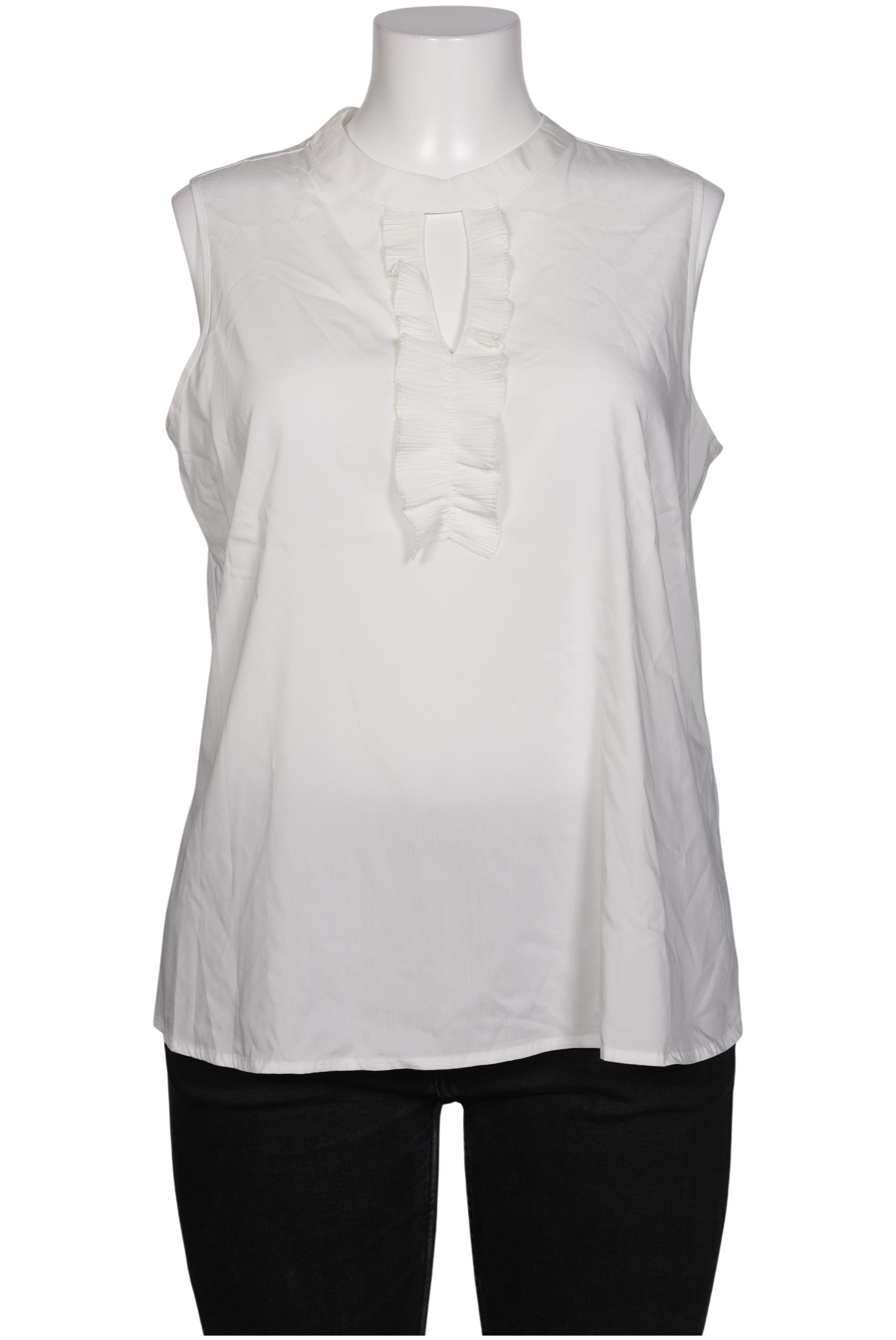 

Comma Damen Bluse, weiß, Gr. 44