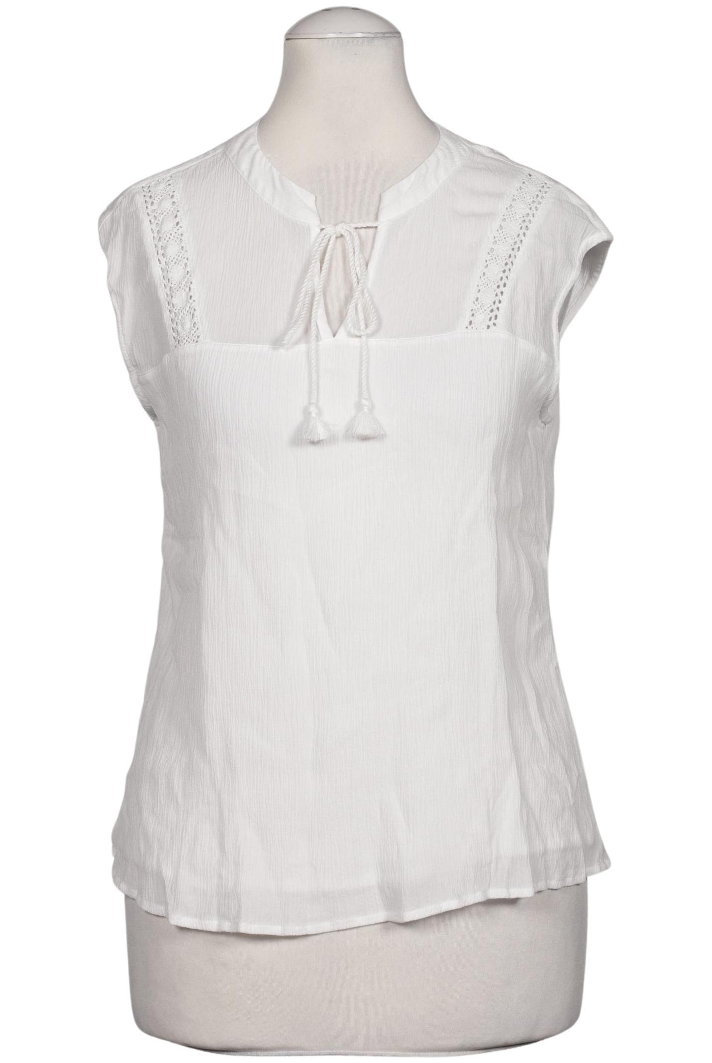 

Comma Damen Bluse, weiß, Gr. 34