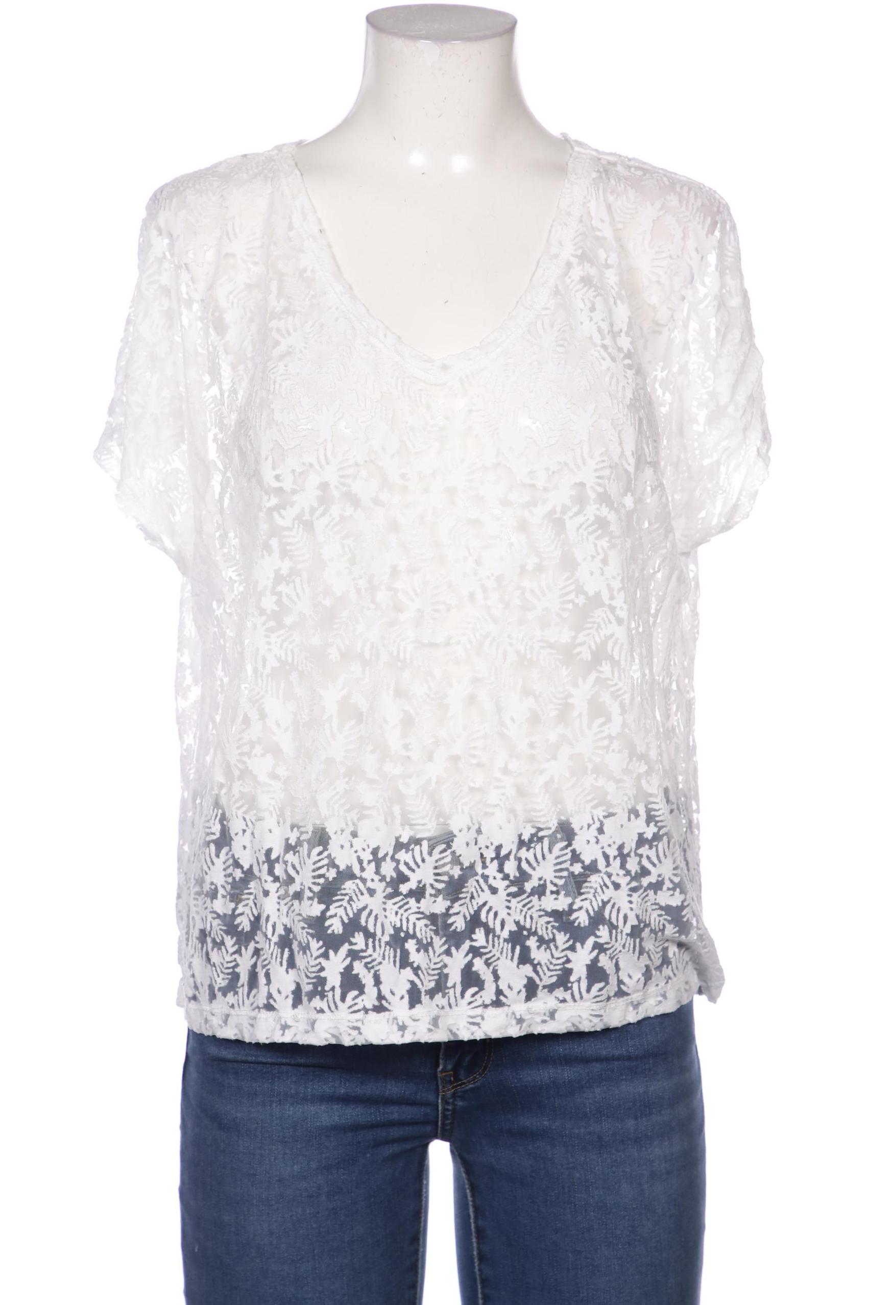 

Comma Damen Bluse, weiß, Gr. 40