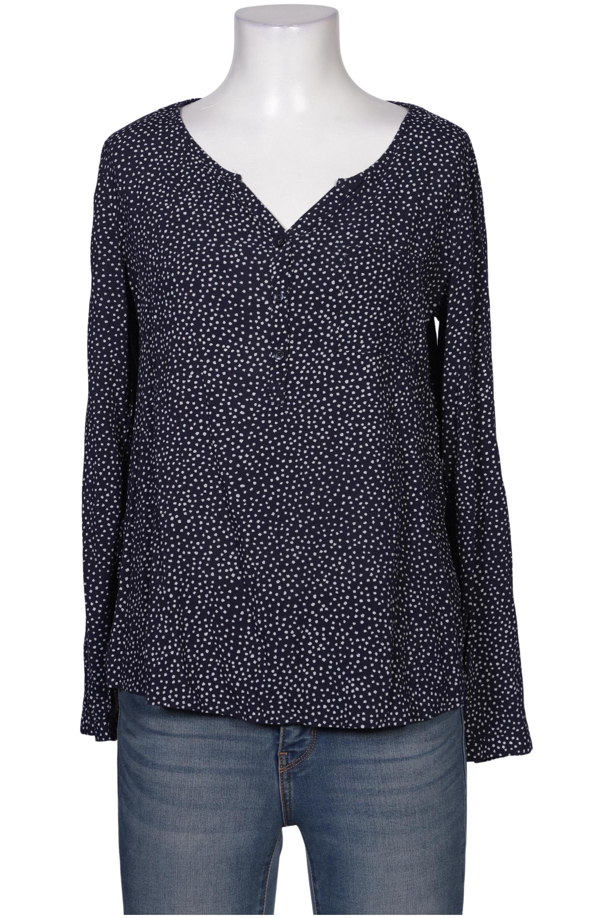 

Comma Damen Bluse, marineblau, Gr. 36