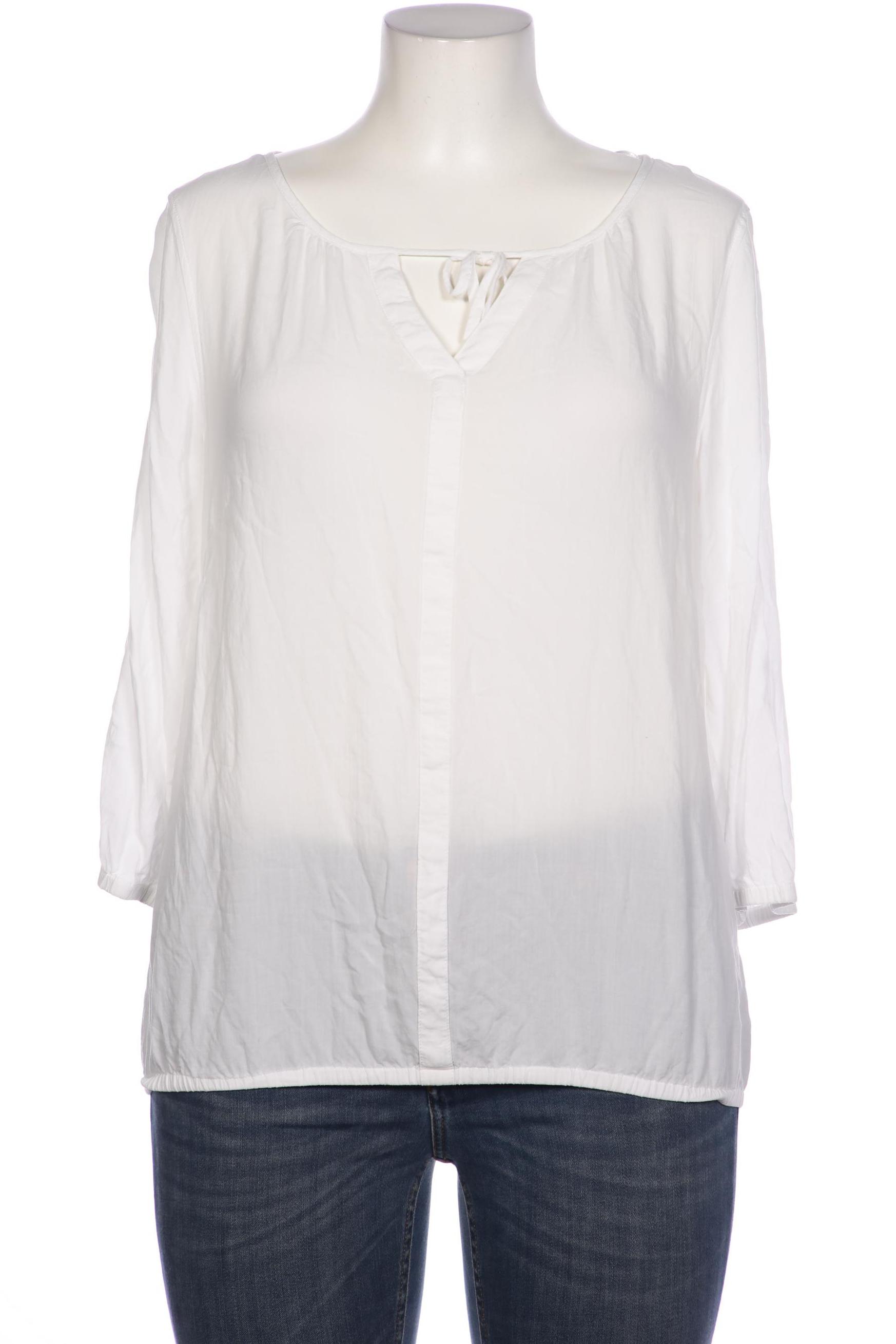 

Comma Damen Bluse, weiß, Gr. 44