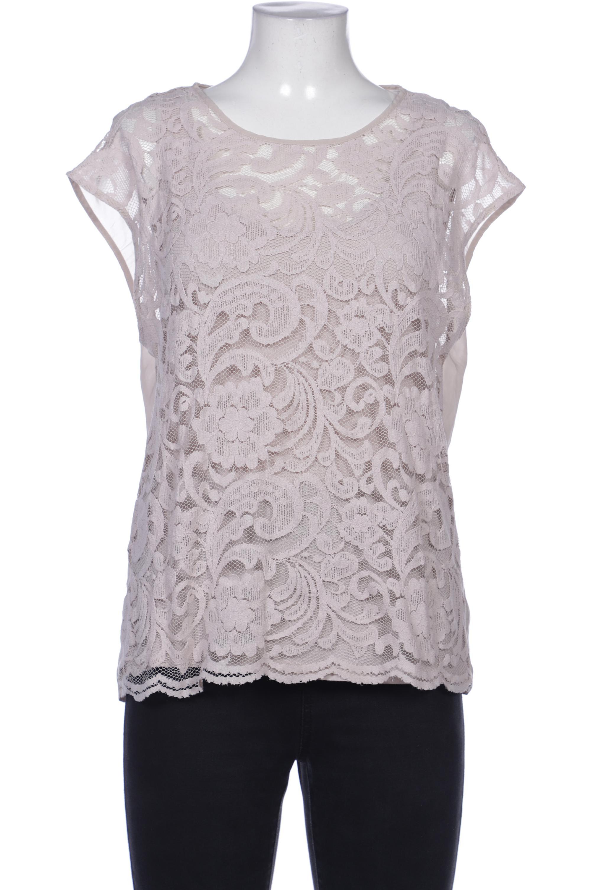 

Comma Damen Bluse, beige, Gr. 40