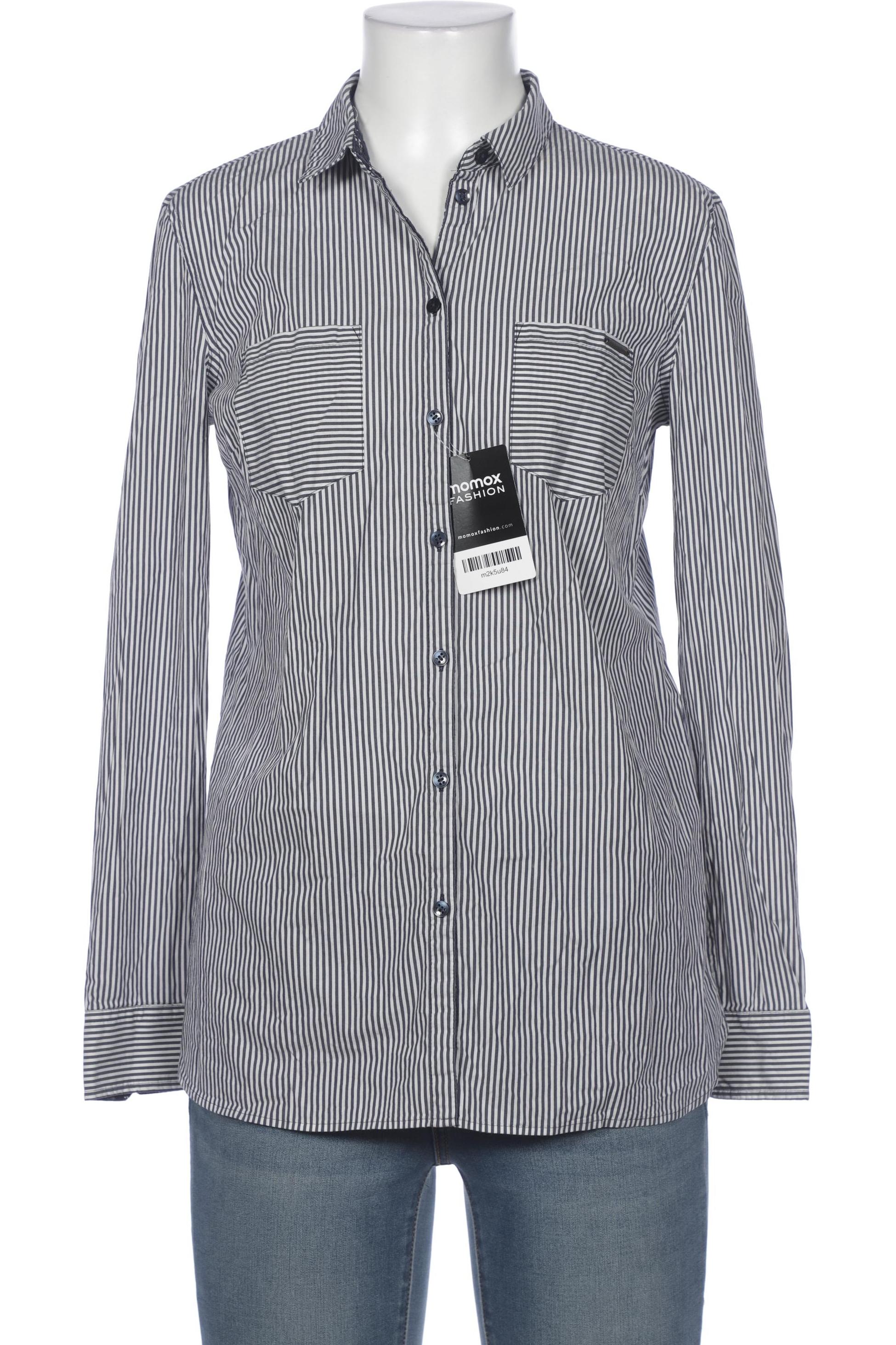 

Comma Damen Bluse, marineblau, Gr. 34