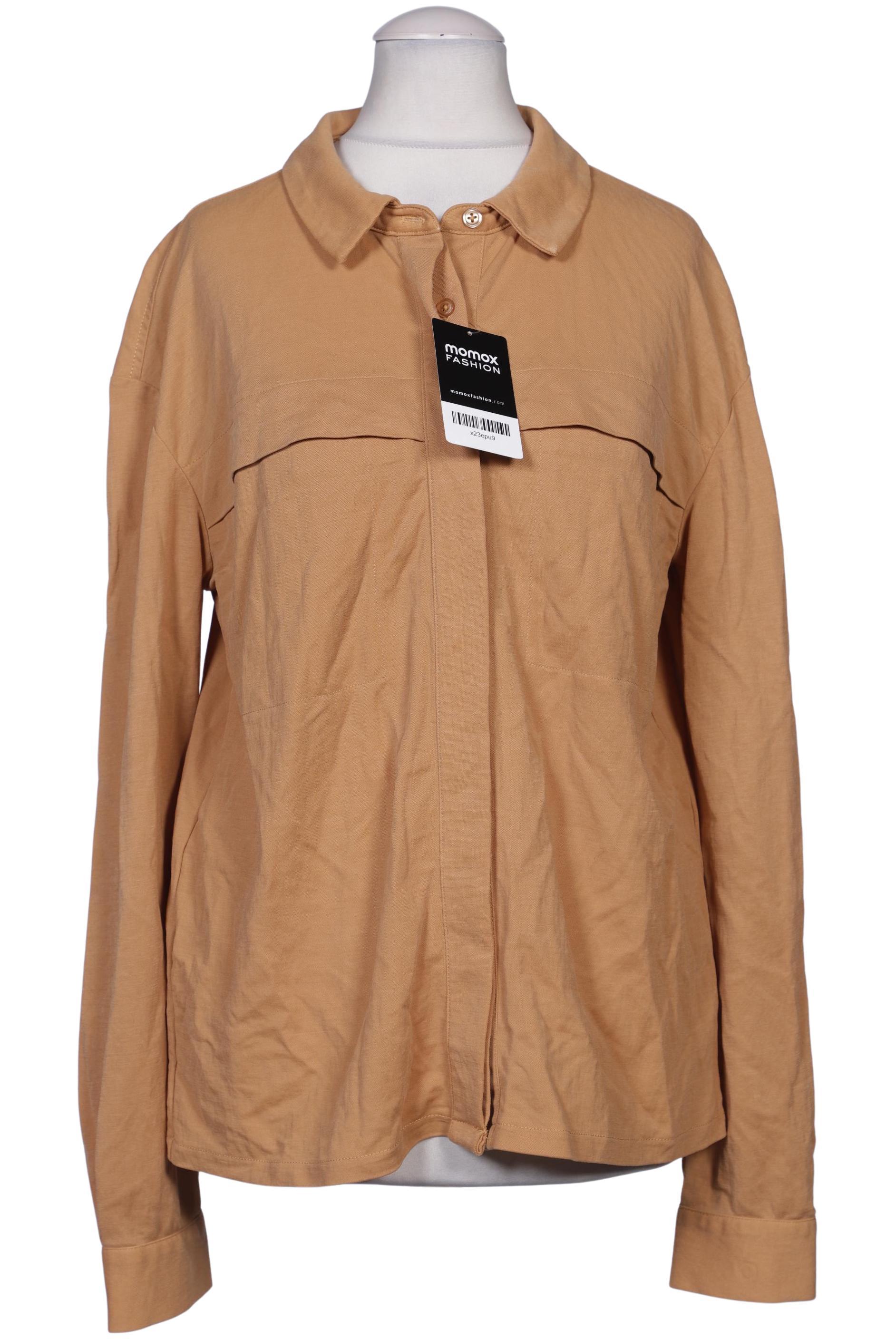 

Comma Damen Bluse, beige, Gr. 36