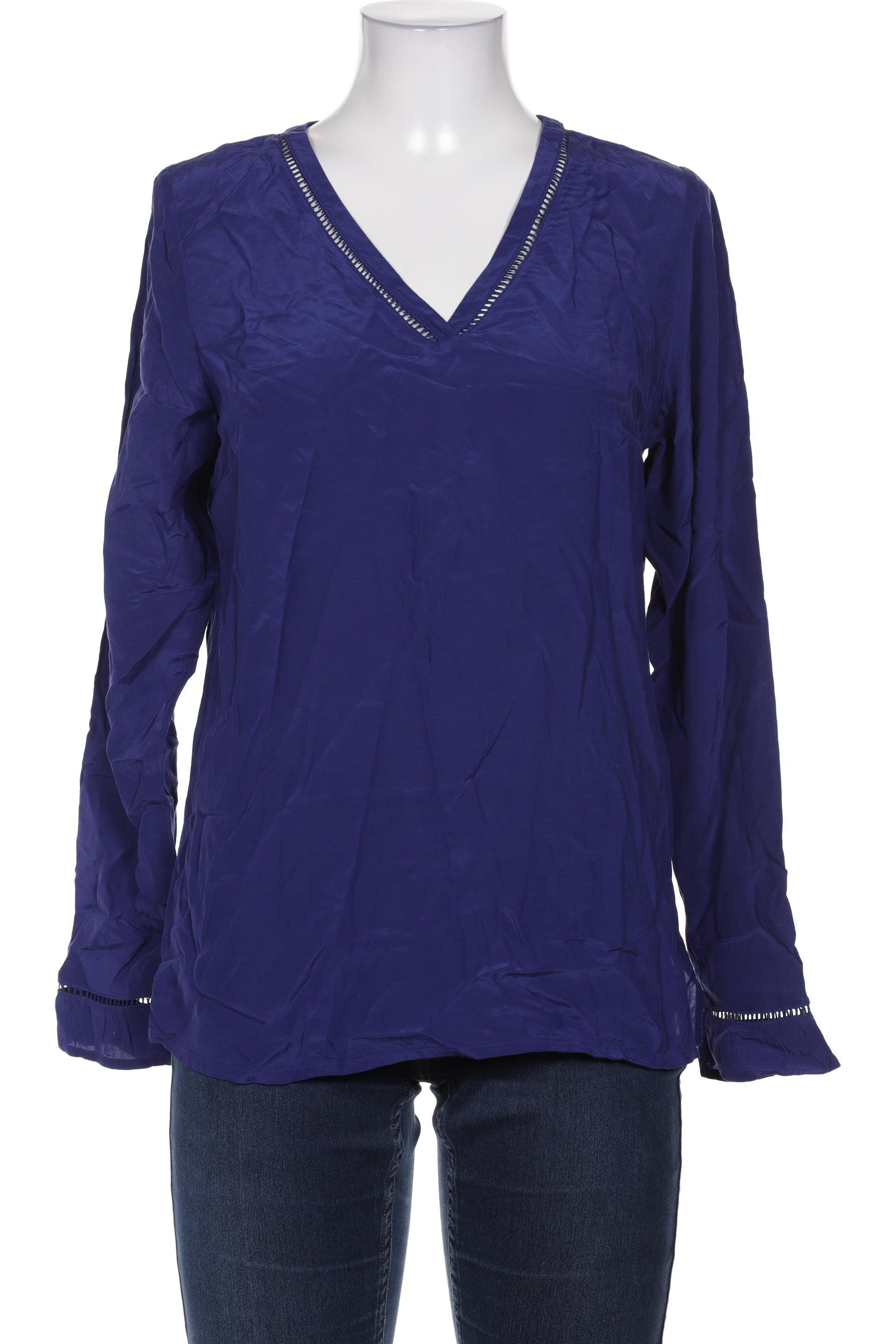 

Comma Damen Bluse, blau, Gr. 40