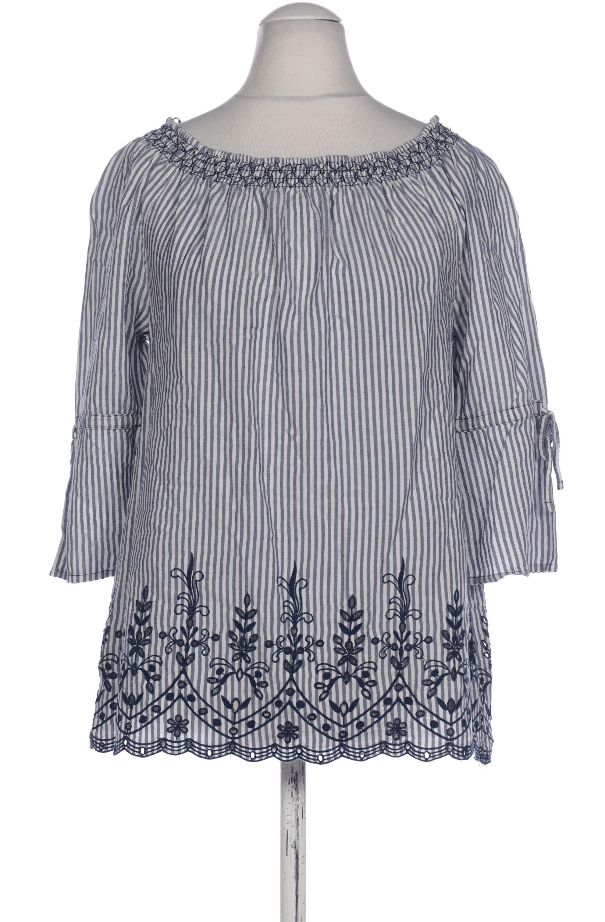 

Comma Damen Bluse, blau, Gr. 38