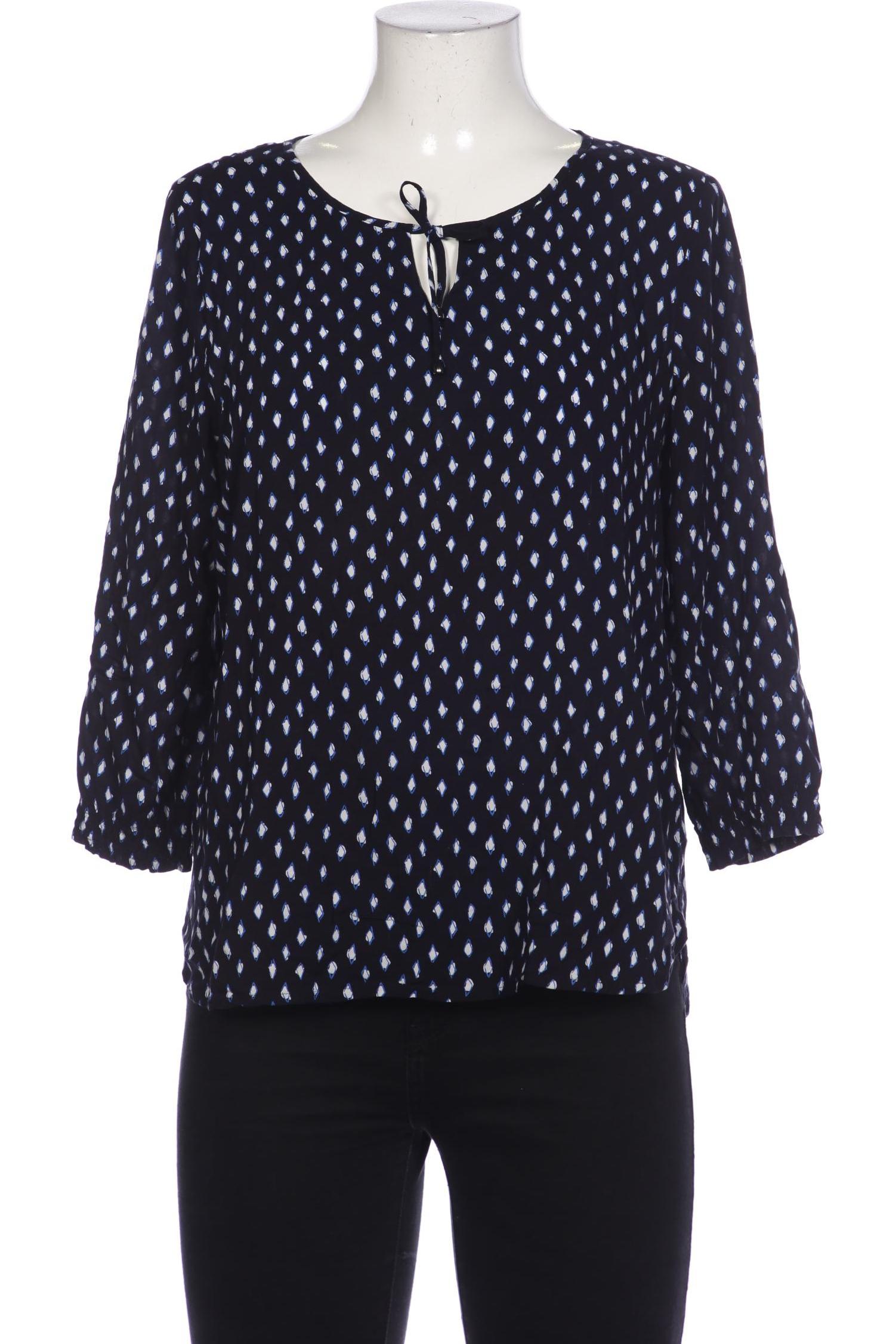 

Comma Damen Bluse, marineblau, Gr. 40