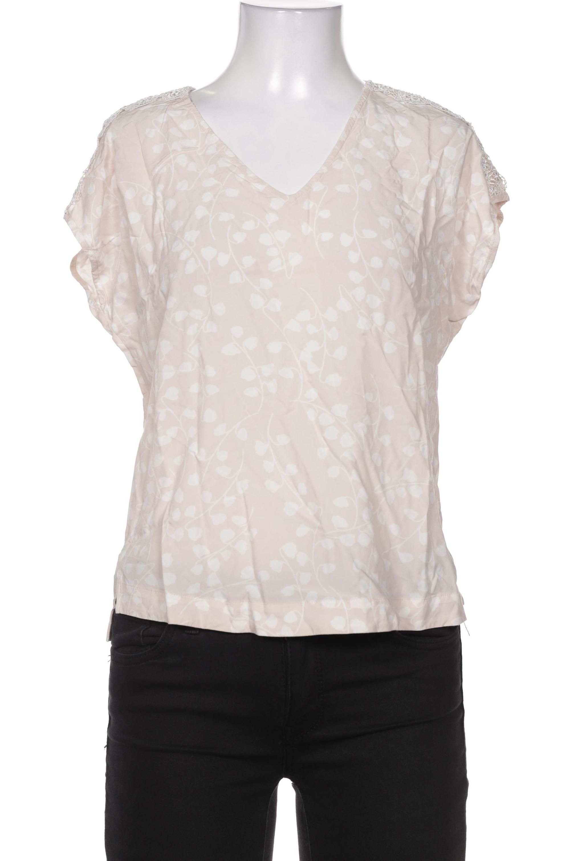 

Comma Damen Bluse, beige, Gr. 36