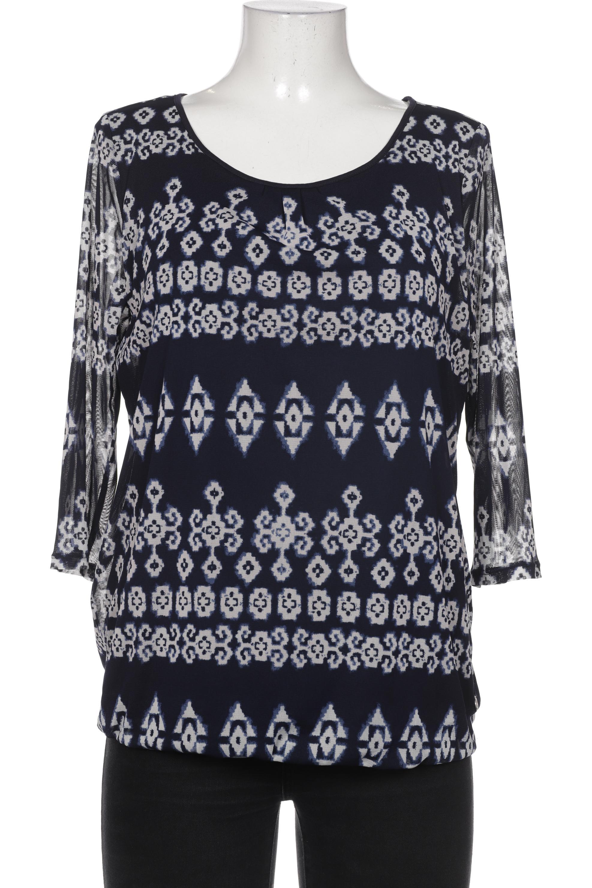 

Comma Damen Bluse, marineblau, Gr. 40